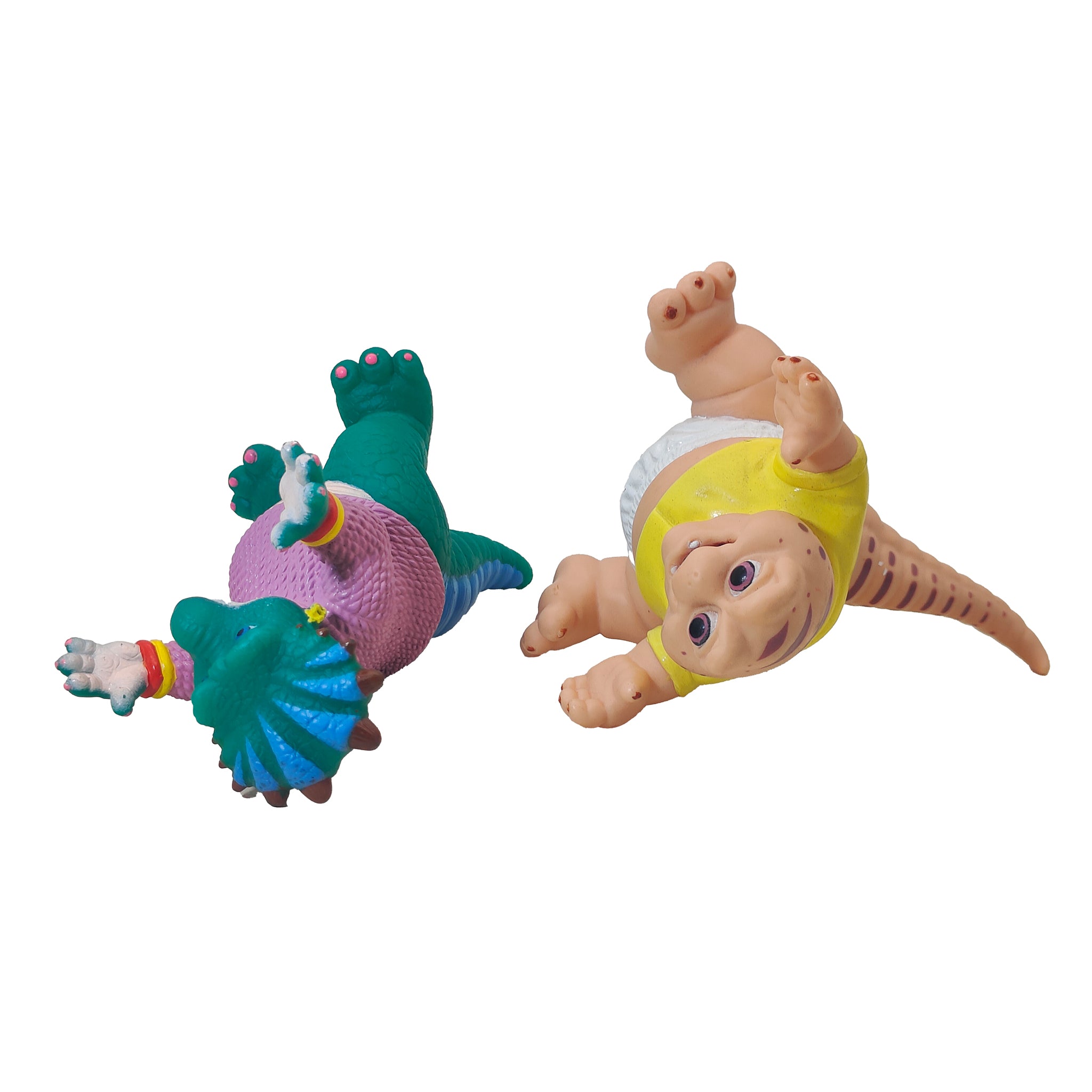 Dinosaurs TV Series Earl Fran Charlene Baby Sinclair Hasbro 1991 4 Figure Bundle