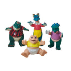 Dinosaurs TV Series Earl Fran Charlene Baby Sinclair Hasbro 1991 4 Figure Bundle