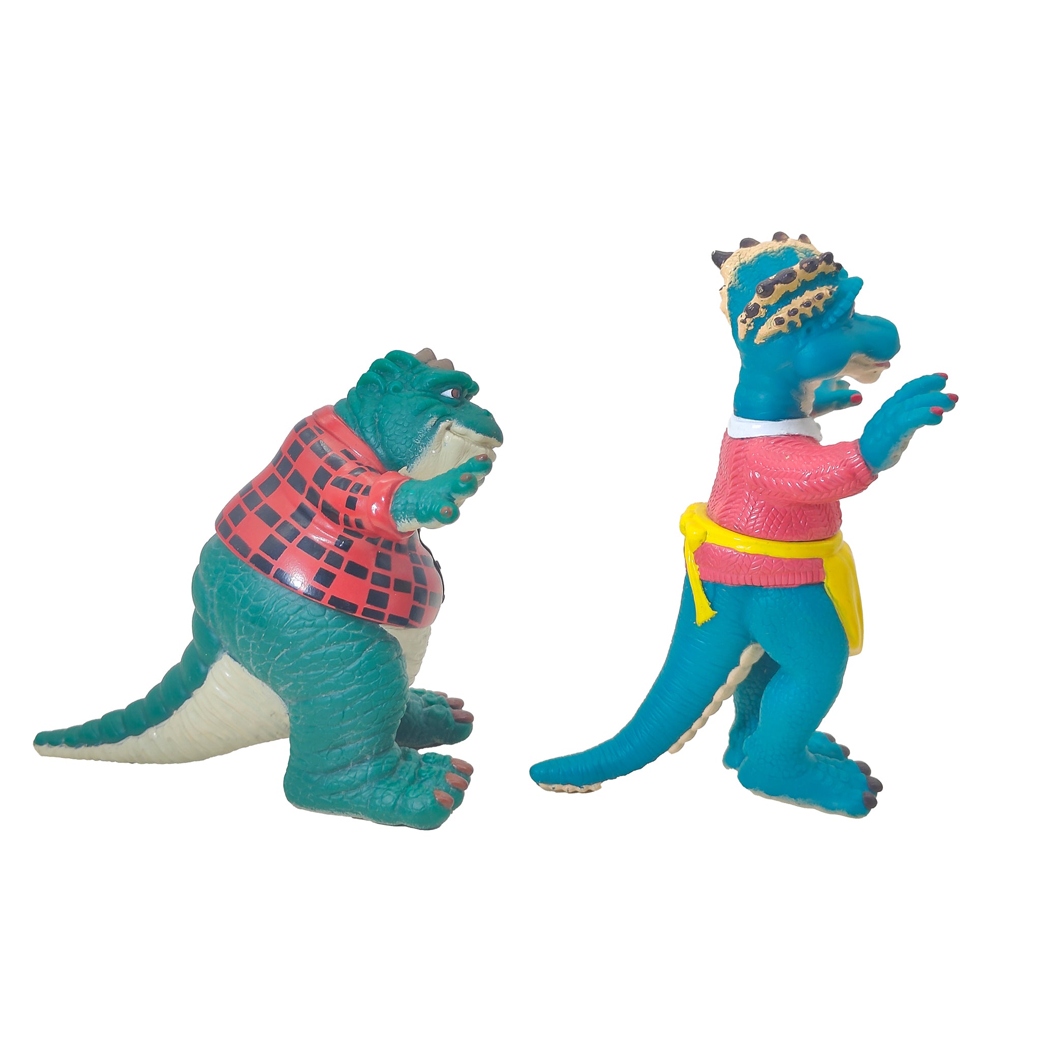Dinosaurs TV Series Earl Fran Charlene Baby Sinclair Hasbro 1991 4 Figure Bundle