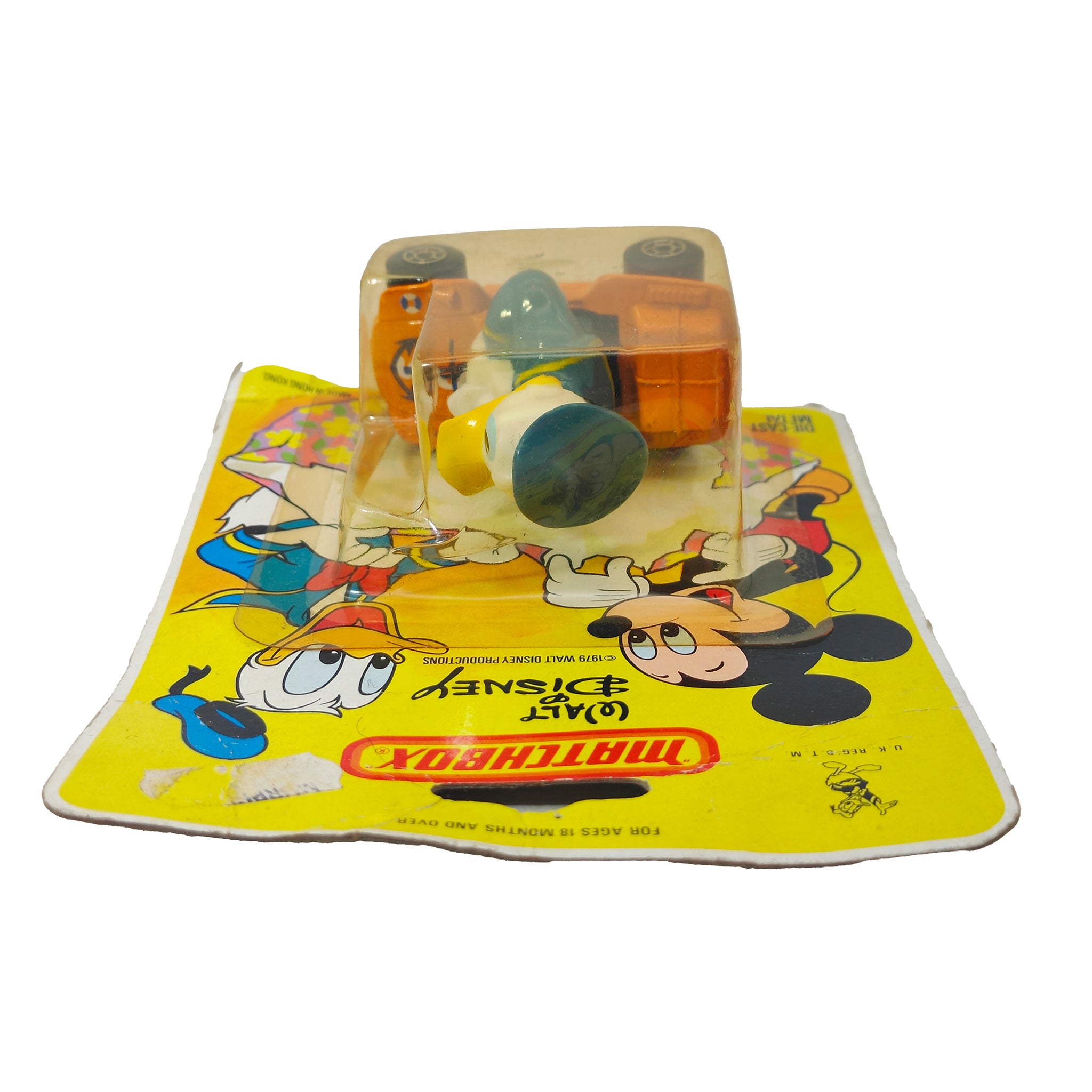 Disney Donald Duck Beach Buggy Matchbox WD-2 Lesney Die-Cast 1979