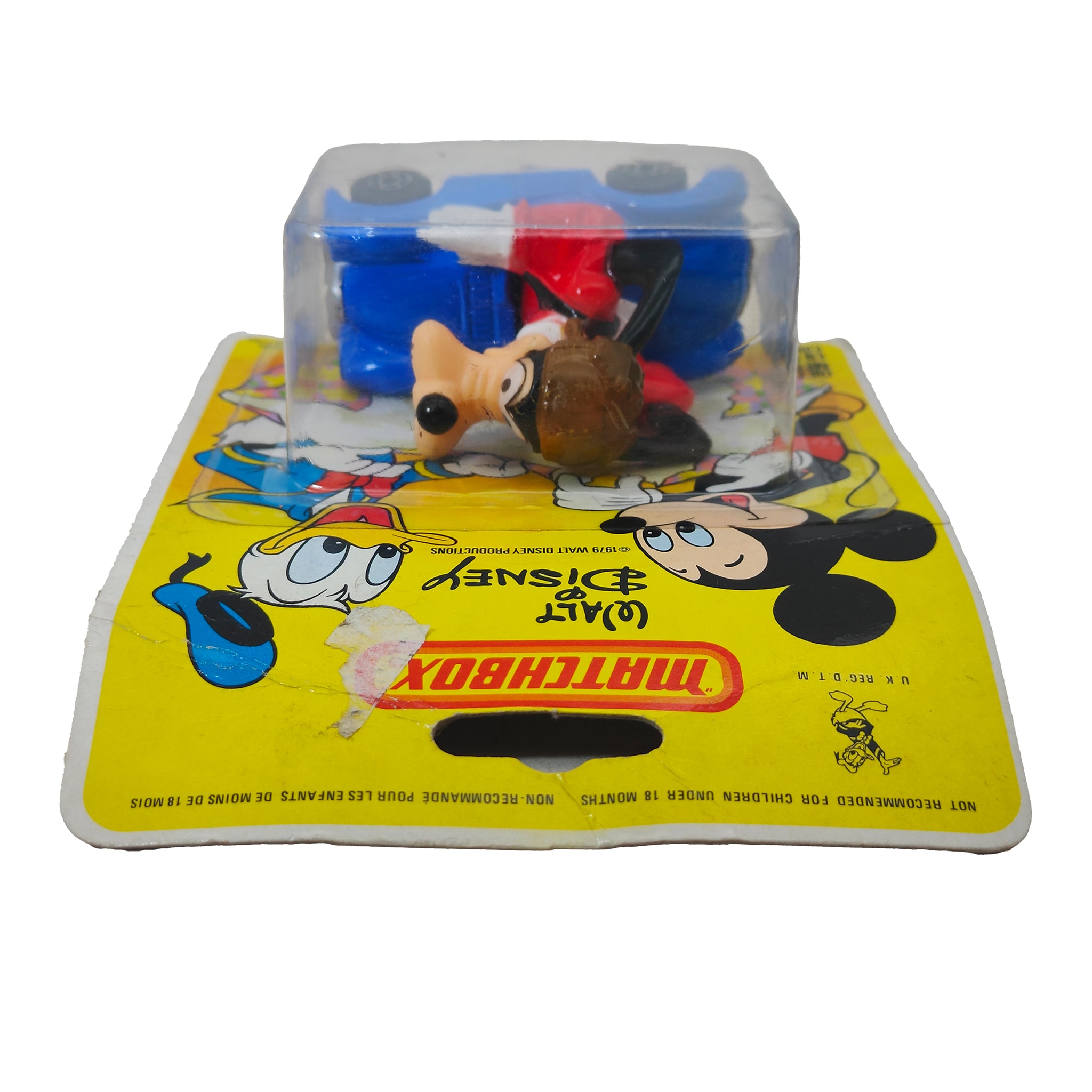 Disney Goofy Sports Car Matchbox WD-9 Lesney Die-Cast 1979