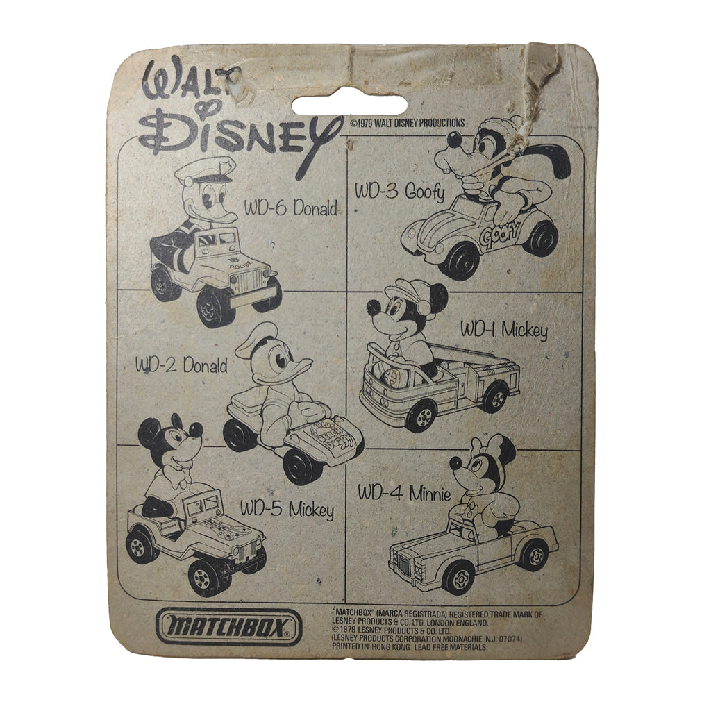 Disney Minnie Mouse Lincoln Matchbox WD-4 Lesney Die-Cast 1979