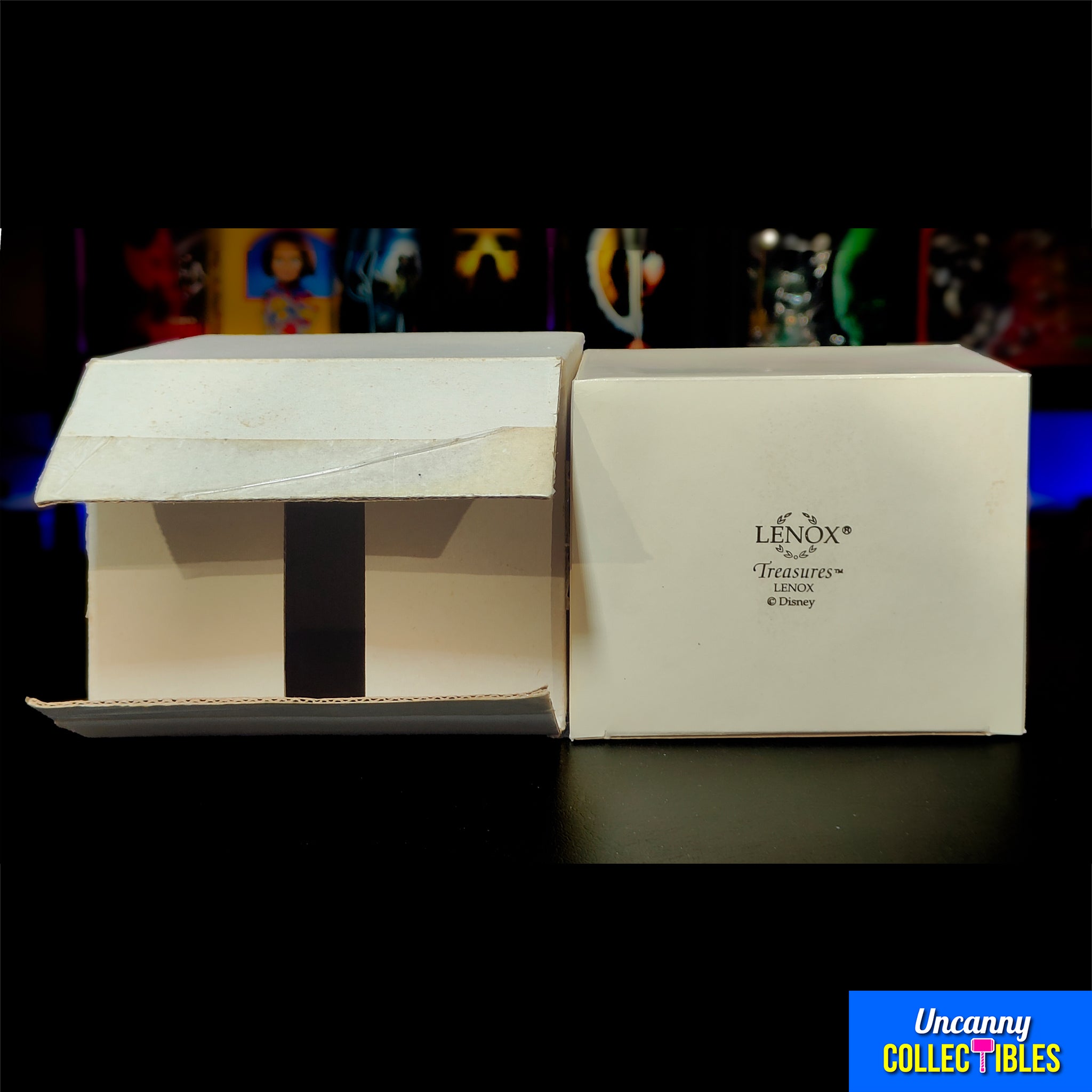 Disney Snow White Grumpy Treasure Box Lenox Trinket Box with Charm – Disney, Vintage Brands, 14 cm, pre-owned collector piece, Uncanny Collectibles Dublin Ireland
