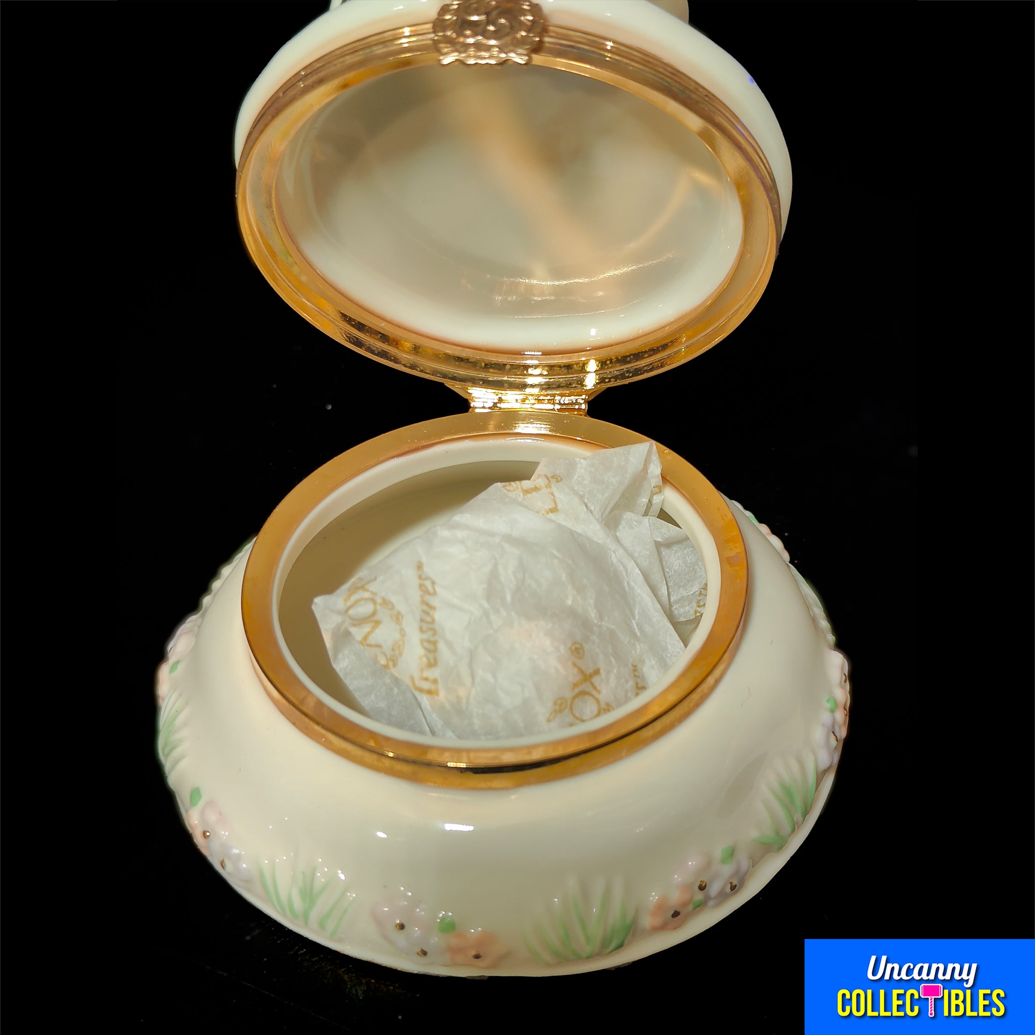 Disney Snow White Grumpy Treasure Box Lenox Trinket Box with Charm – Disney, Vintage Brands, 14 cm, pre-owned collector piece, Uncanny Collectibles Dublin Ireland