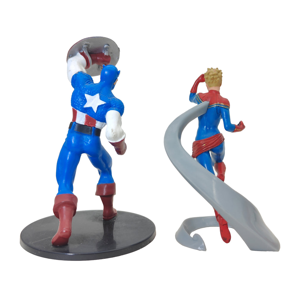 Disney Store Marvel Avengers Captain America Iron Man Captain Marvel Hawkeye PVC Figures Bundle – Avengers, Disney, 10 cm, pre-owned collector piece, Uncanny Collectibles Dublin Ireland