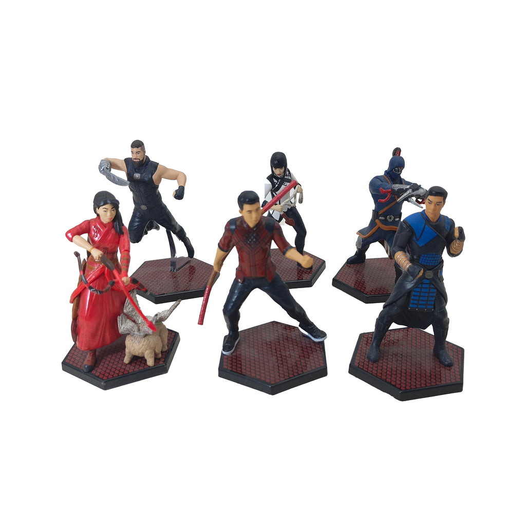 Disney Store Marvel Shang-Chi Legend of the Ten Rings 6 Piece Figure Set