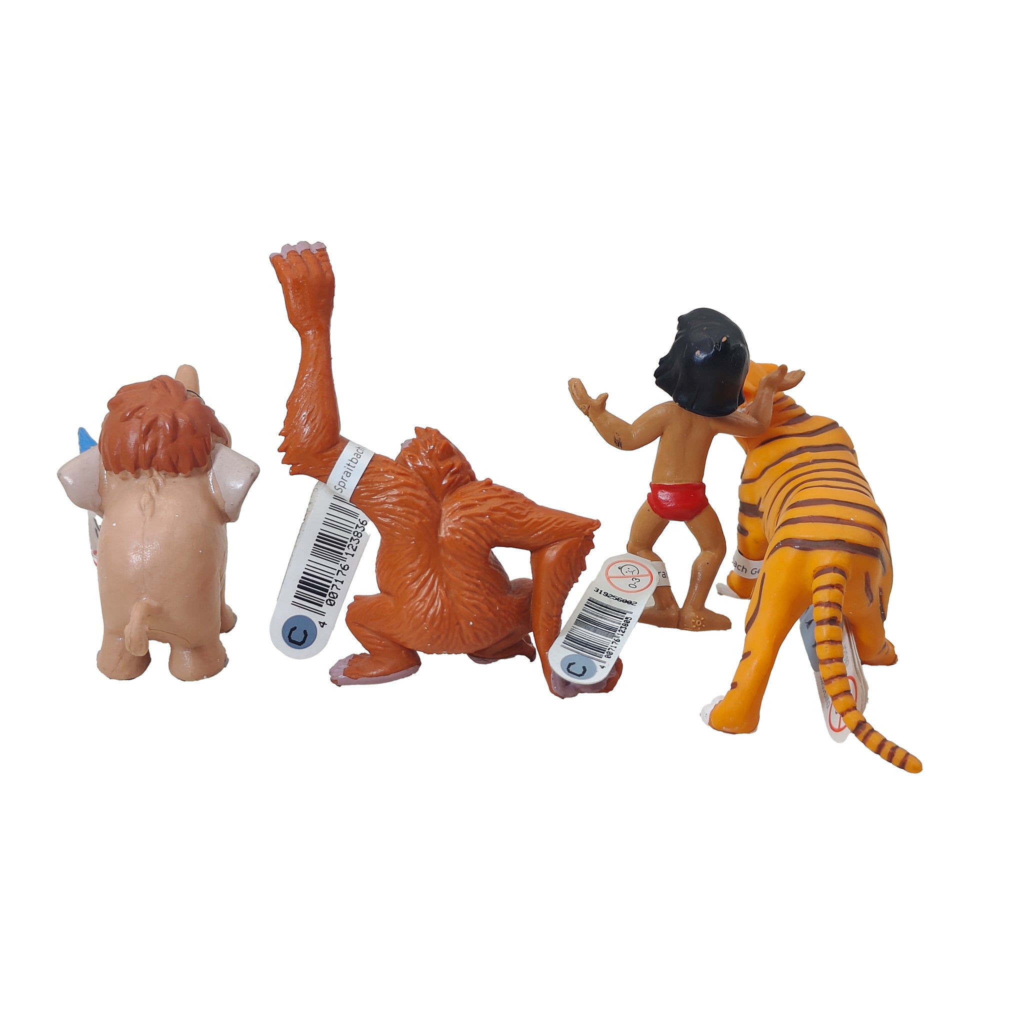 Disney The Jungle Book Mowgli Baloo Bagheera Shere Khan Bullyland Figure Bundle