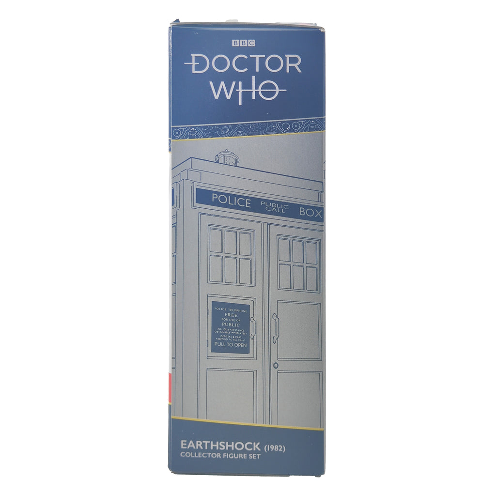 Doctor Who Earthshock 1982 Character Options Action Figure Set 2018 14cm – Doctor Who, Character Options, 14 cm, 2018, pre-owned collector piece, Uncanny Collectibles Dublin Ireland