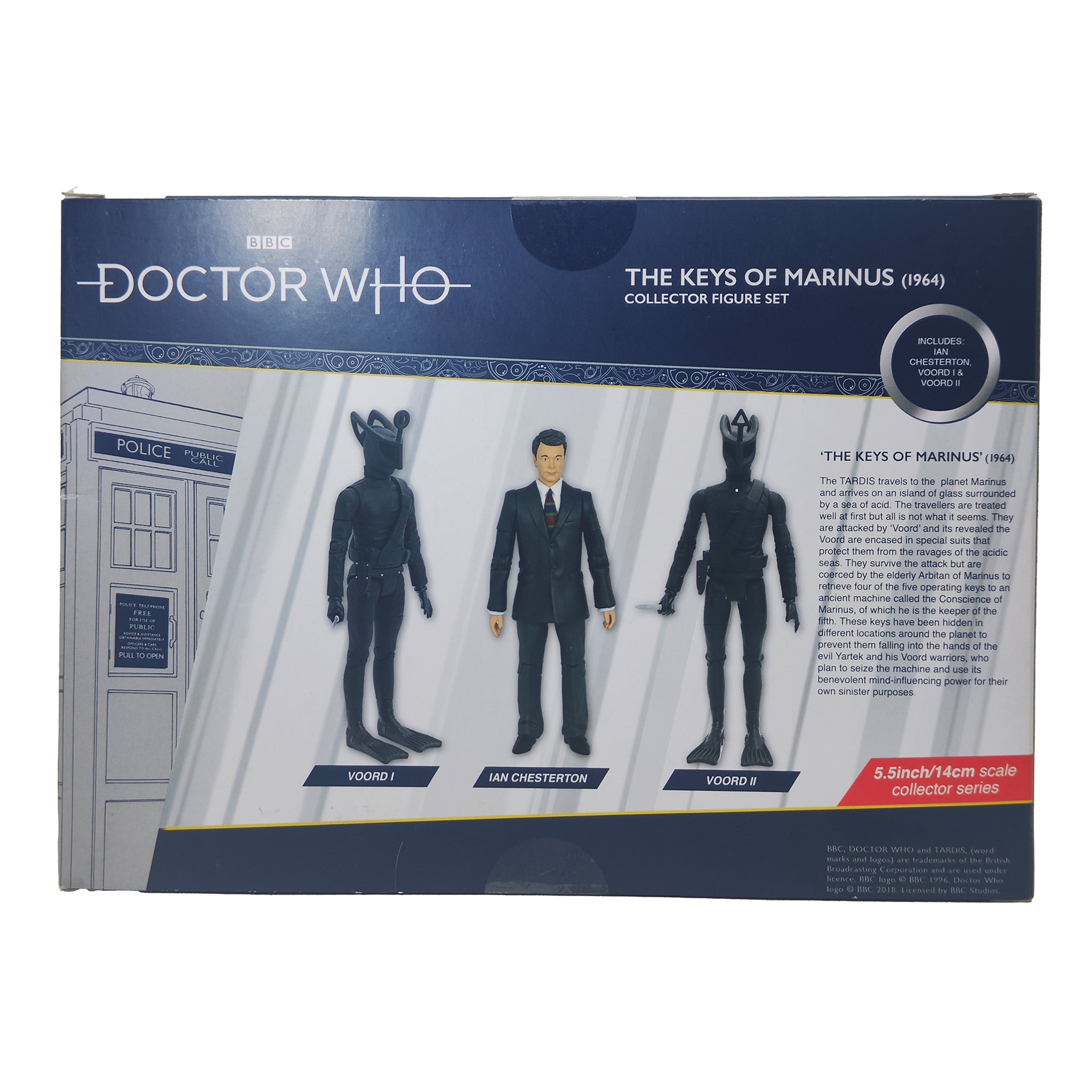 Doctor Who The Keys Of Marinus 1964 Character Options Action Figure Set 2018 14cm – Doctor Who, Character Options, 14 cm, 2018, pre-owned collector piece, Uncanny Collectibles Dublin Ireland