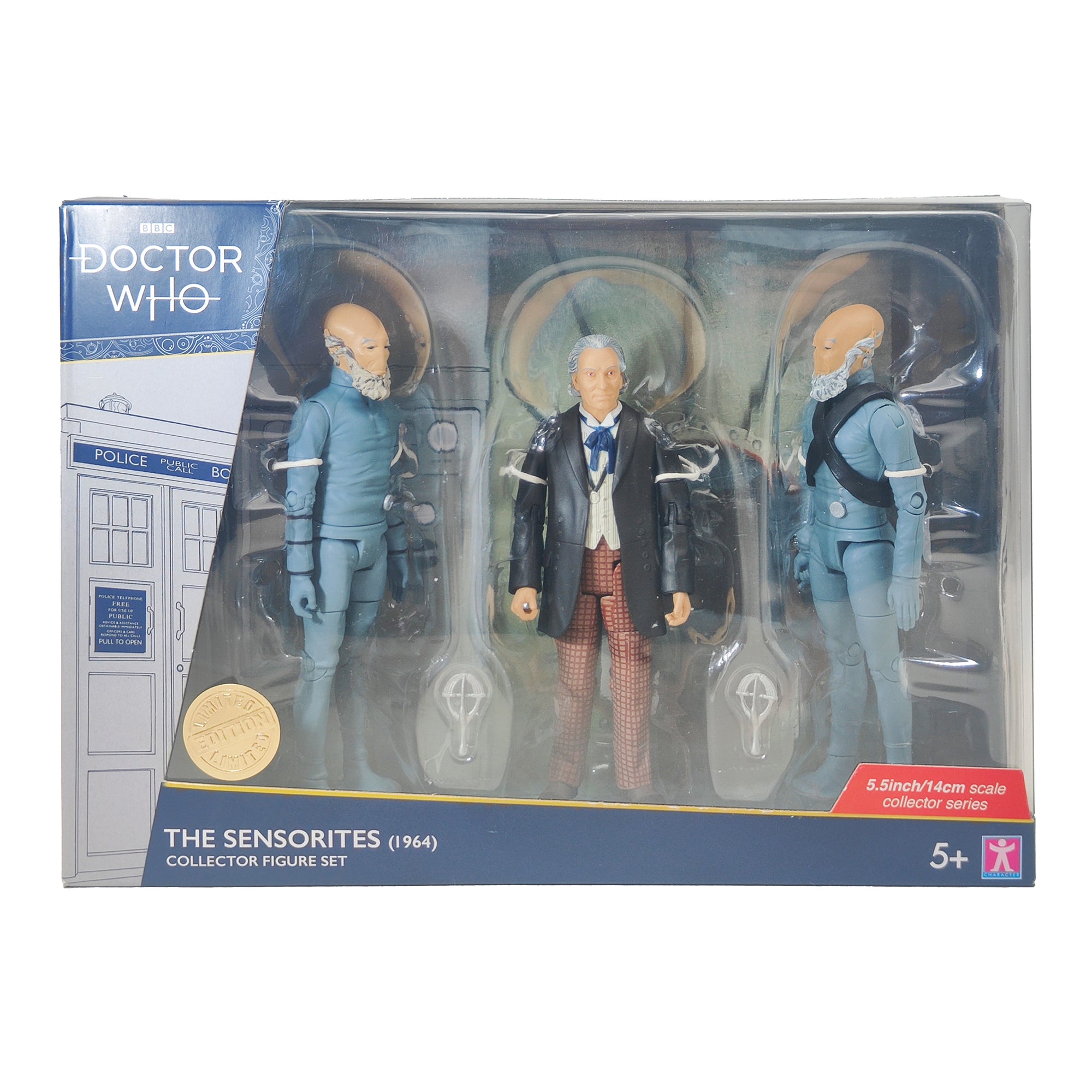 Doctor Who The Sensorites 1964 Character Options Action Figure Set 2018 14cm