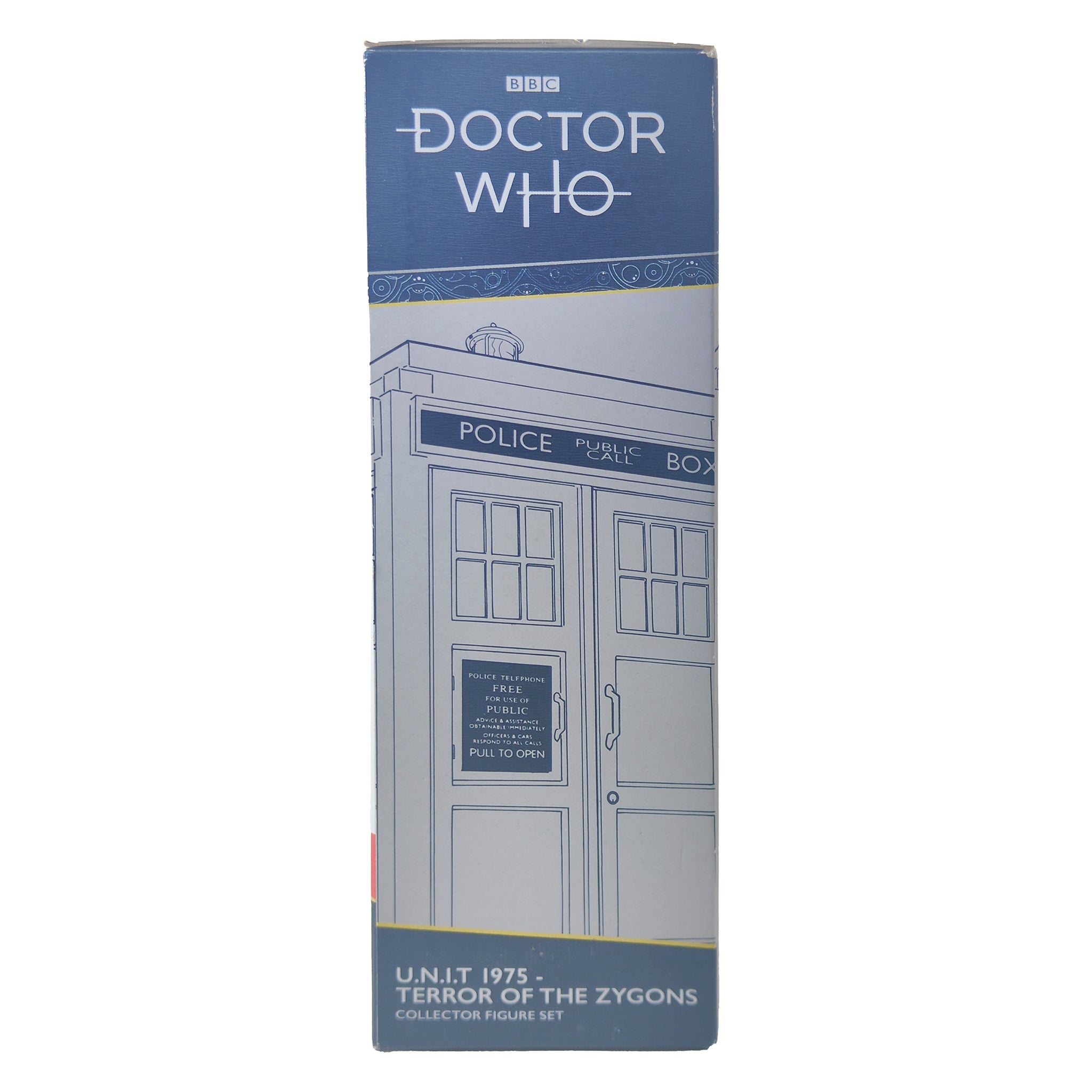 Doctor Who UNIT 1975 Terror Of The Zygons Character Options Action Figure Set 2018 14cm – Doctor Who, Character Options, 14 cm, 2018, pre-owned collector piece, Uncanny Collectibles Dublin Ireland