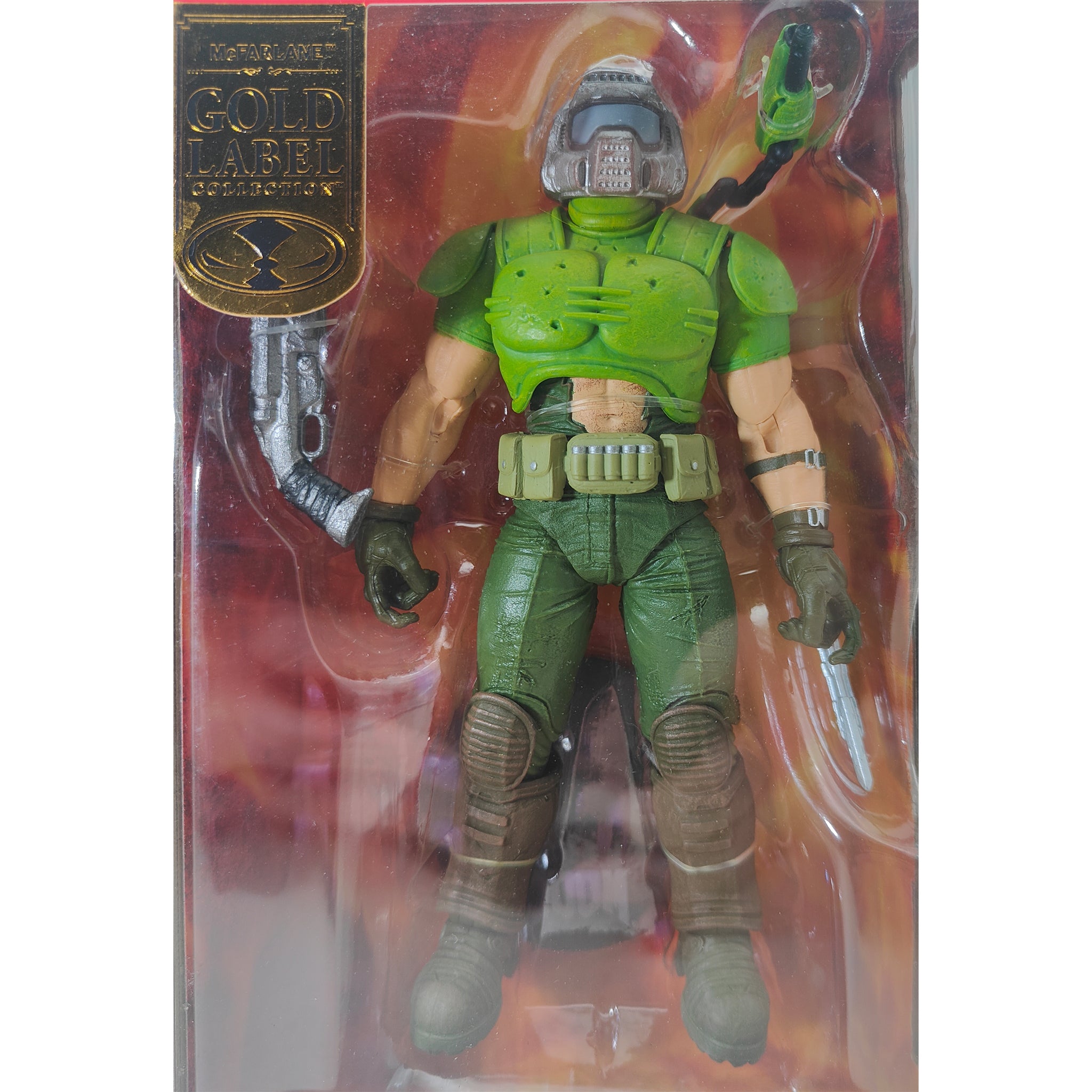 Doom Eternal Classic Doom Slayer McFarlane Toys Action Figure 2022 18cm – Doom, McFarlane Toys, 18 cm, 2022, pre-owned collector piece, Uncanny Collectibles Dublin Ireland