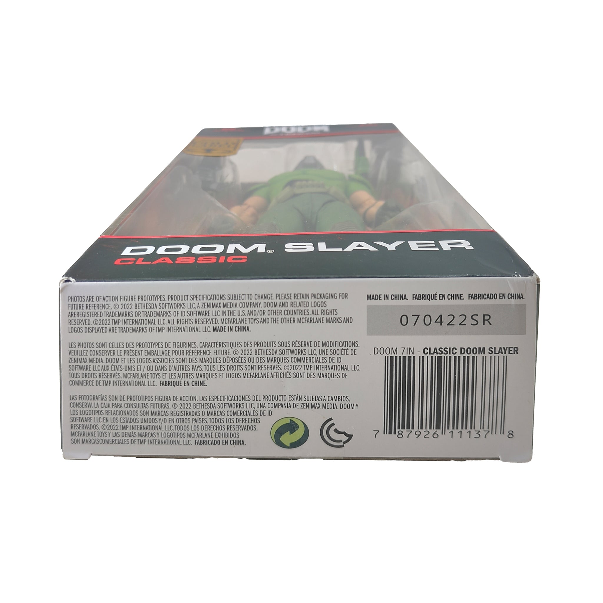 Doom Eternal Classic Doom Slayer McFarlane Toys Action Figure 2022 18cm – Doom, McFarlane Toys, 18 cm, 2022, pre-owned collector piece, Uncanny Collectibles Dublin Ireland