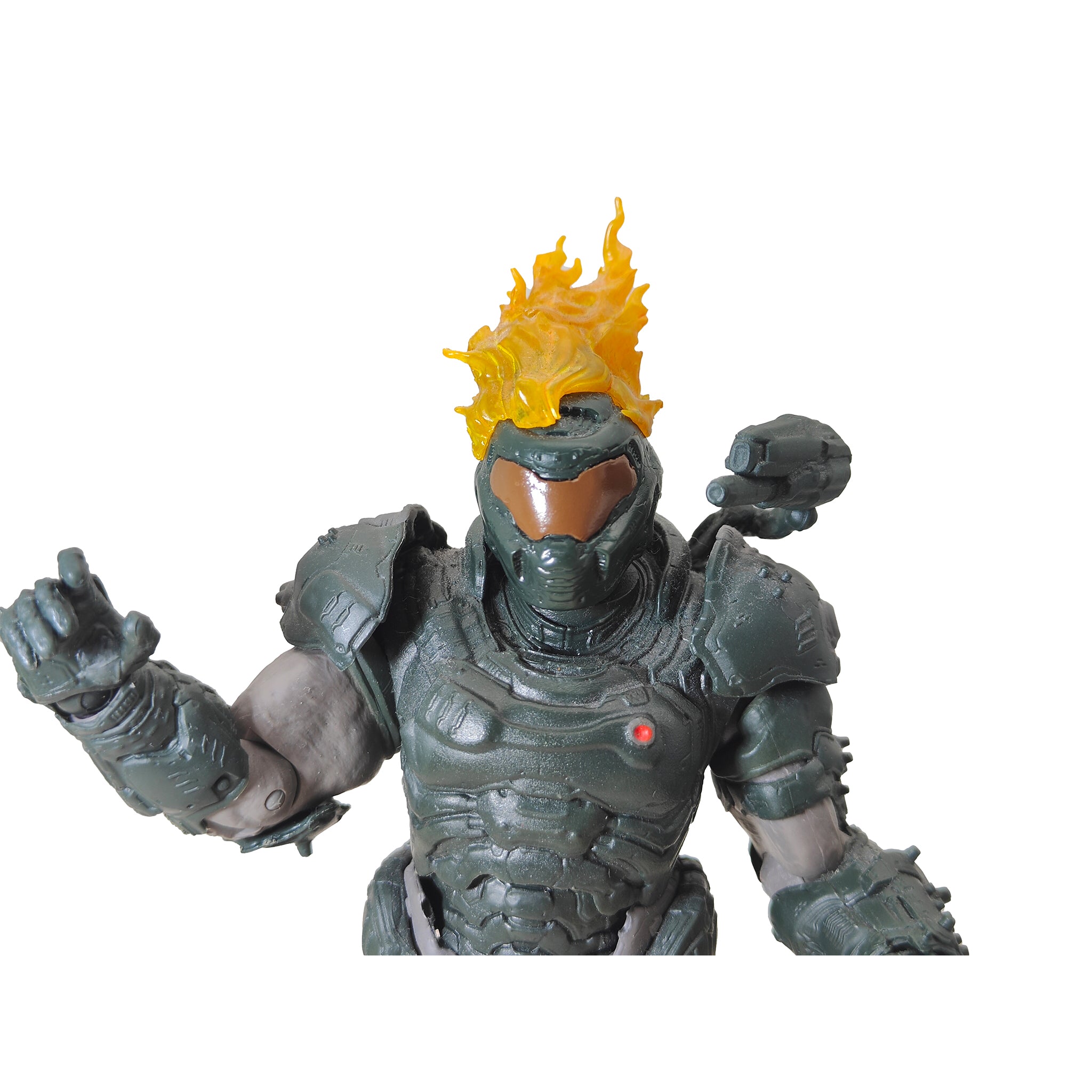 Doom Eternal Doom Slayer Ember Skin McFarlane Toys Action Figure 2022 18cm – Doom, McFarlane Toys, 18 cm, 2022, pre-owned collector piece, Uncanny Collectibles Dublin Ireland