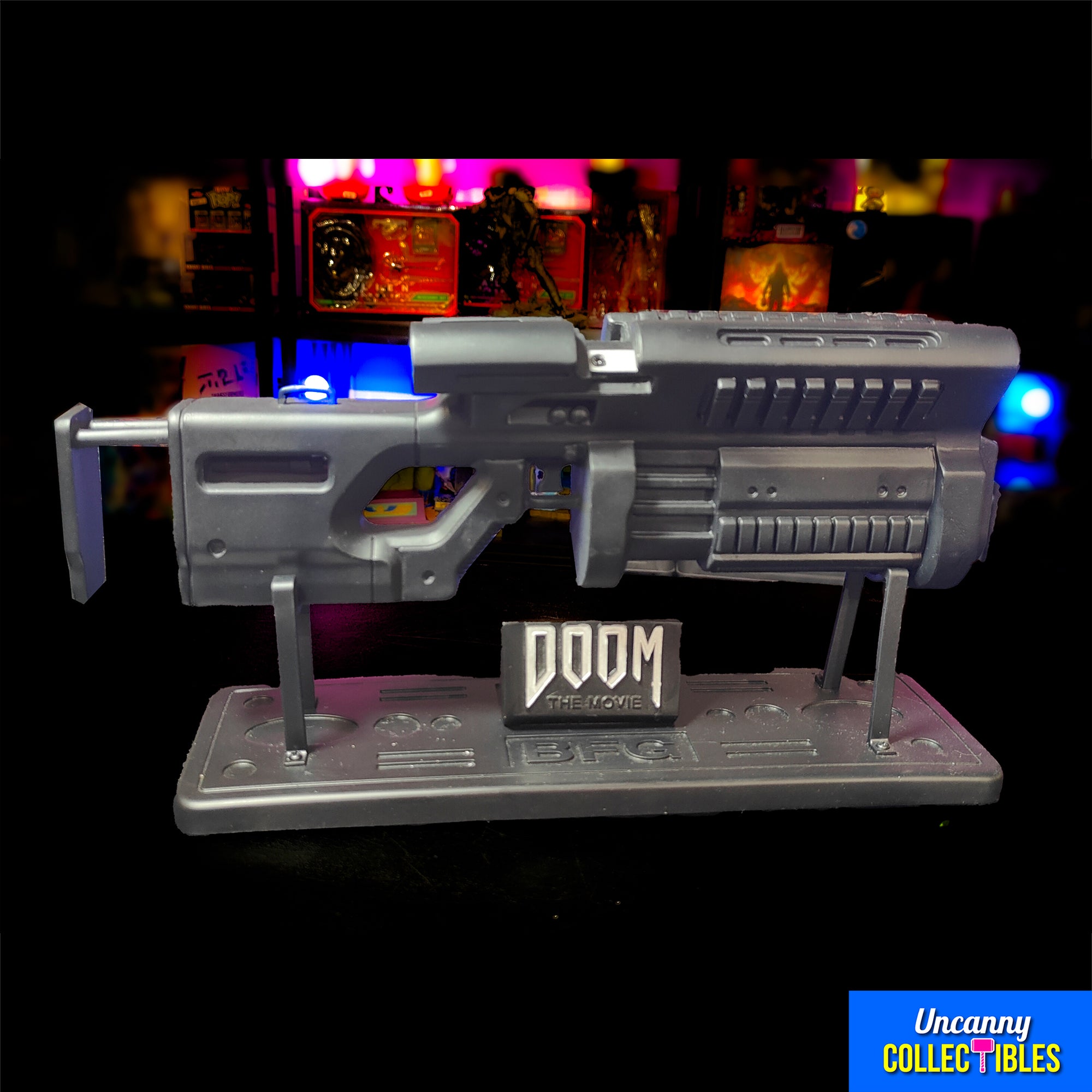 Doom Movie BFG Bio Force Gun 1:2 Scale First 4 Figures Resin Prop Replica 2005 30cm