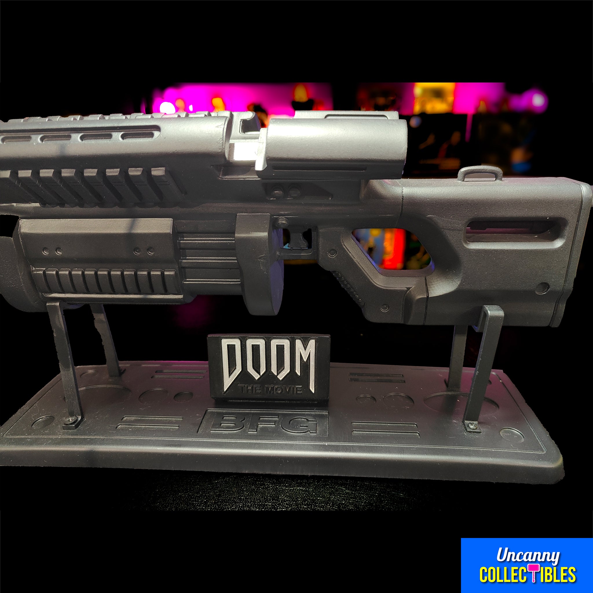 Doom Movie BFG Bio Force Gun 1:2 Scale First 4 Figures Resin Prop Replica 2005 30cm – Doom, First 4 Figures, 30 cm, 2005, pre-owned collector piece, Uncanny Collectibles Dublin Ireland