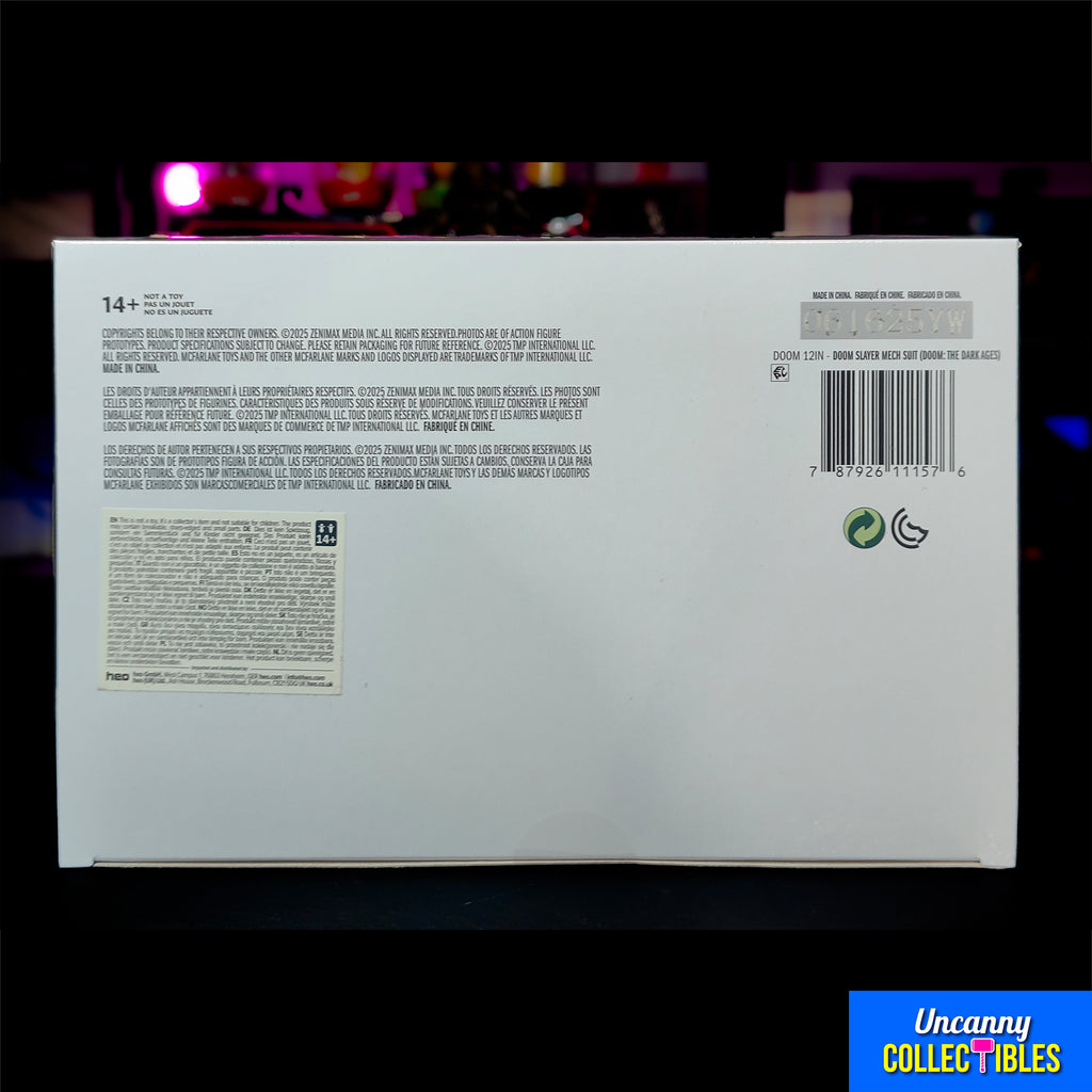 Doom The Dark Ages Doom Slayer Atlan McFarlane Toys Action Figure 2025 30cm – Doom, McFarlane Toys, 30 cm, 2025, brand new collector item, Uncanny Collectibles Dublin Ireland