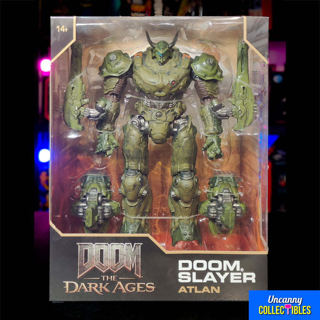 Doom The Dark Ages Doom Slayer Atlan McFarlane Toys Action Figure 2025 30cm – Doom, McFarlane Toys, 30 cm, 2025, brand new collector item, Uncanny Collectibles Dublin Ireland