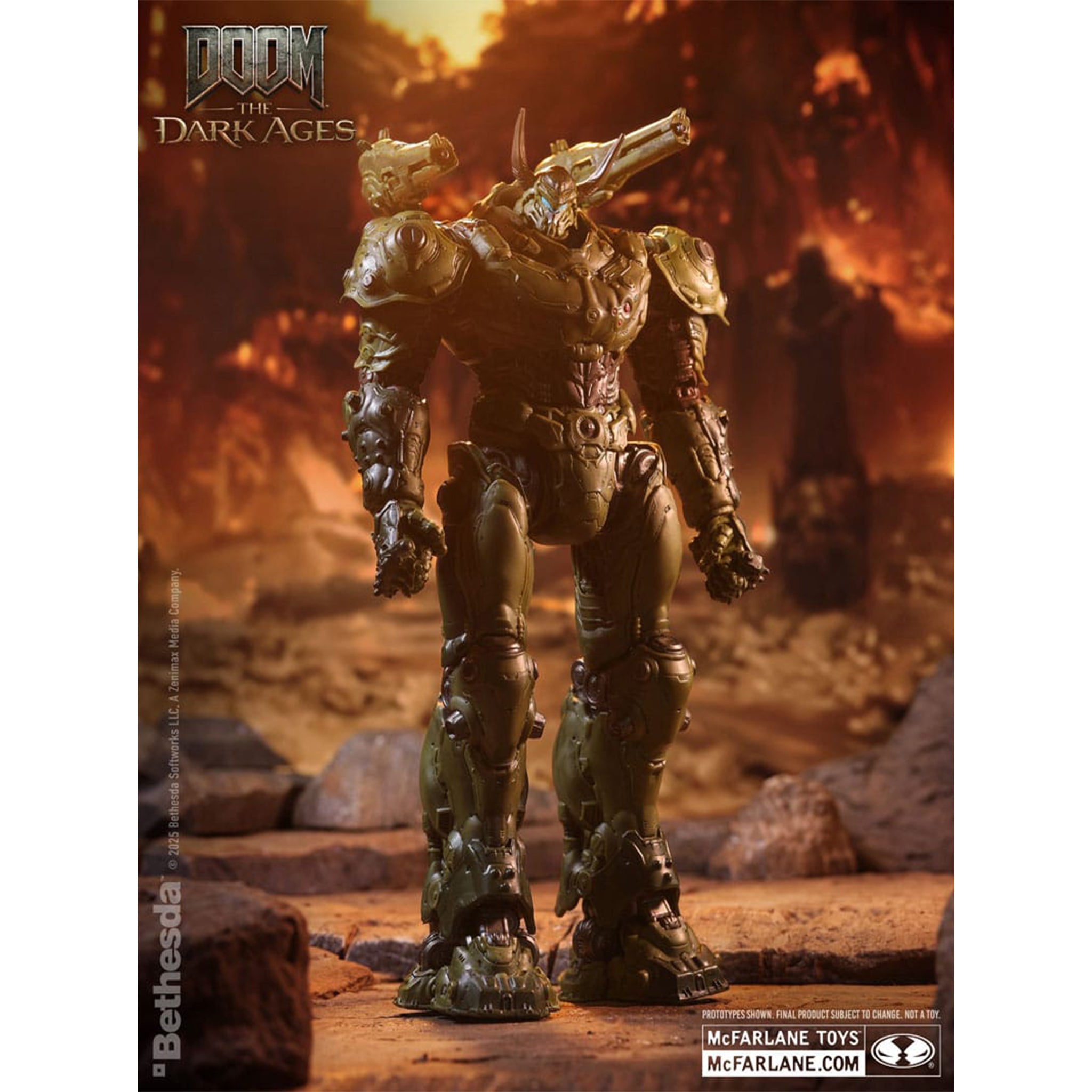 Doom The Dark Ages Doom Slayer Atlan McFarlane Toys Action Figure 2025 30cm