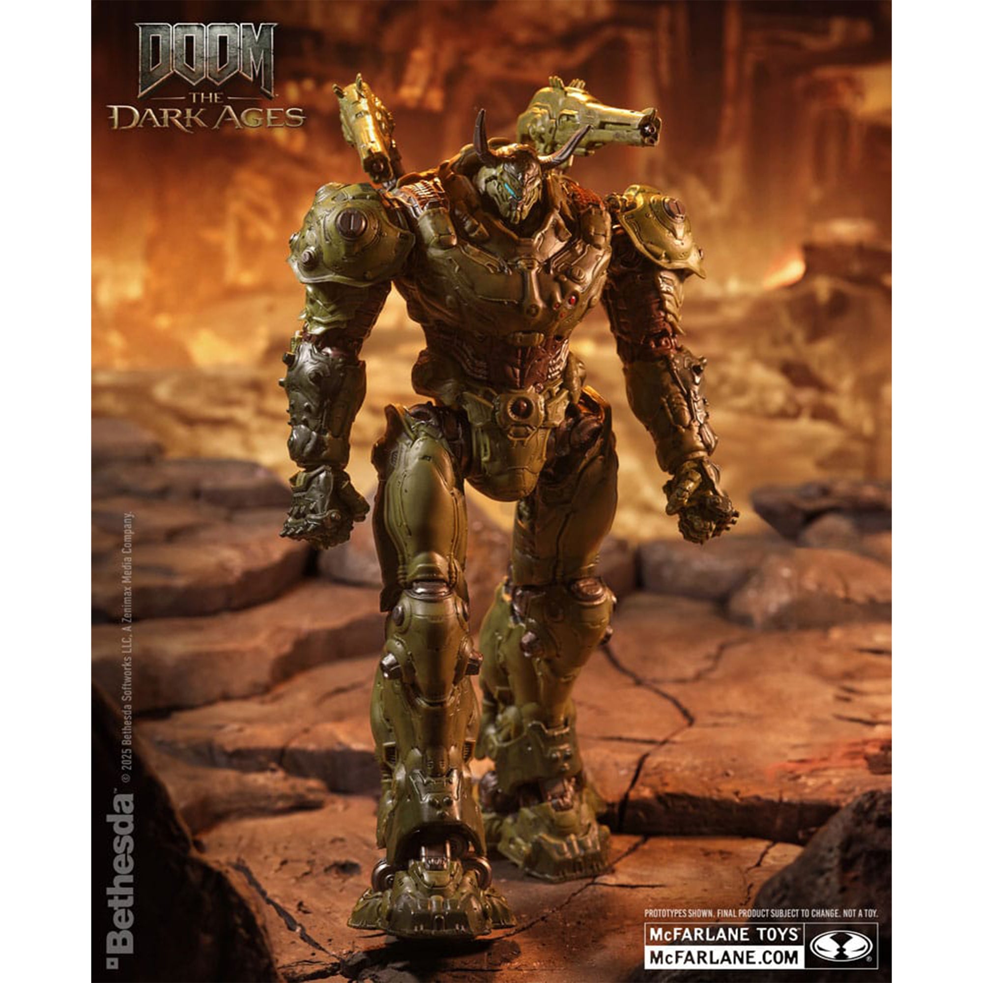 Doom The Dark Ages Doom Slayer Atlan McFarlane Toys Action Figure 2025 30cm