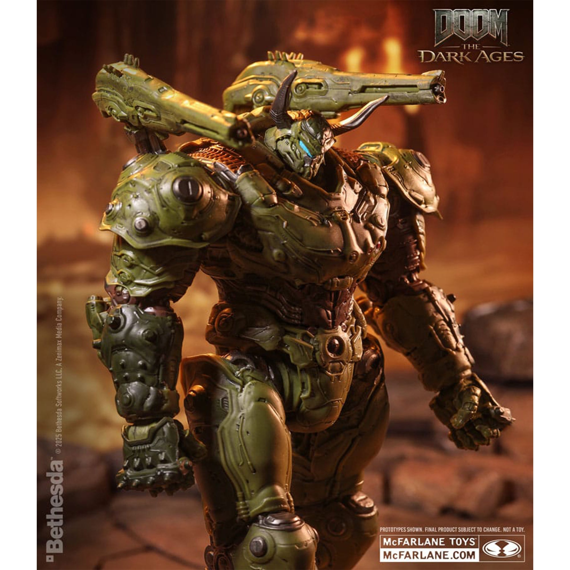 Doom The Dark Ages Doom Slayer Atlan McFarlane Toys Action Figure 2025 30cm