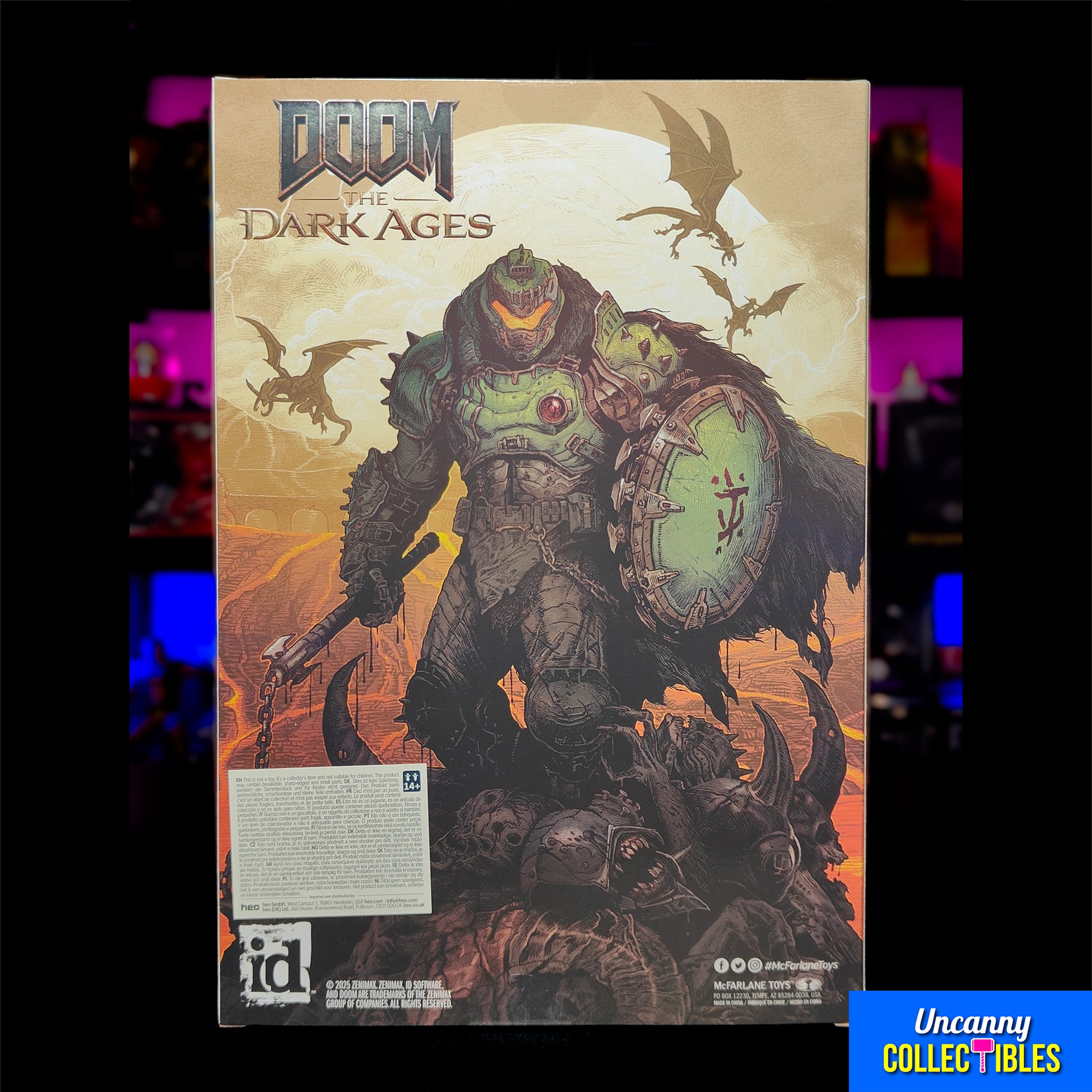 Doom The Dark Ages Doom Slayer McFarlane Toys Elite Edition Action Figure 18 cm – Doom, McFarlane Toys, 22 cm, 2025, brand new collector item, Uncanny Collectibles Dublin Ireland