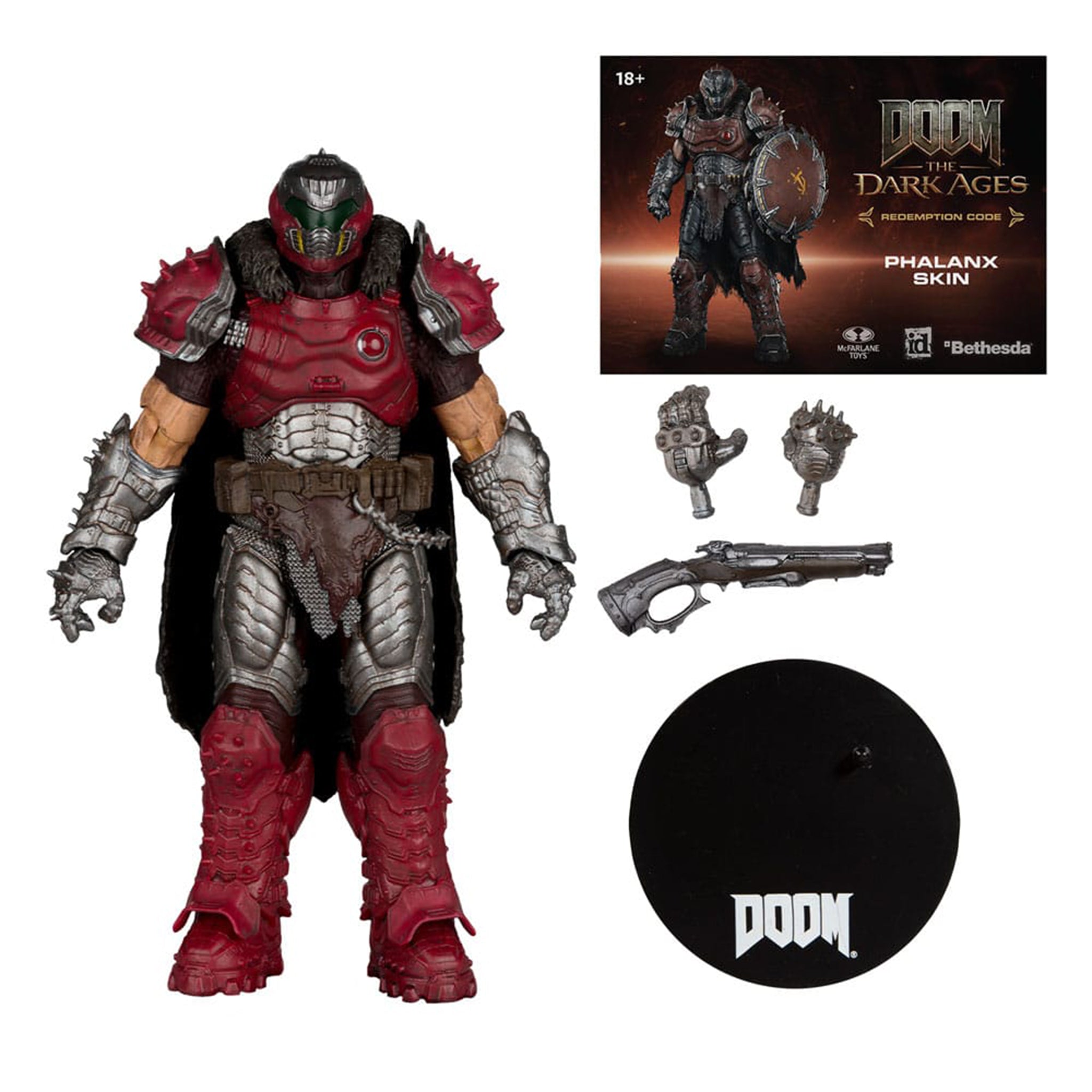 DOOM The Dark Ages Doom Slayer Phalanx Skin McFarlane Toys Figure 2025 18cm – Video Game Characters, McFarlane Toys, 18 cm, 2025, brand new collector item, Uncanny Collectibles Dublin Ireland