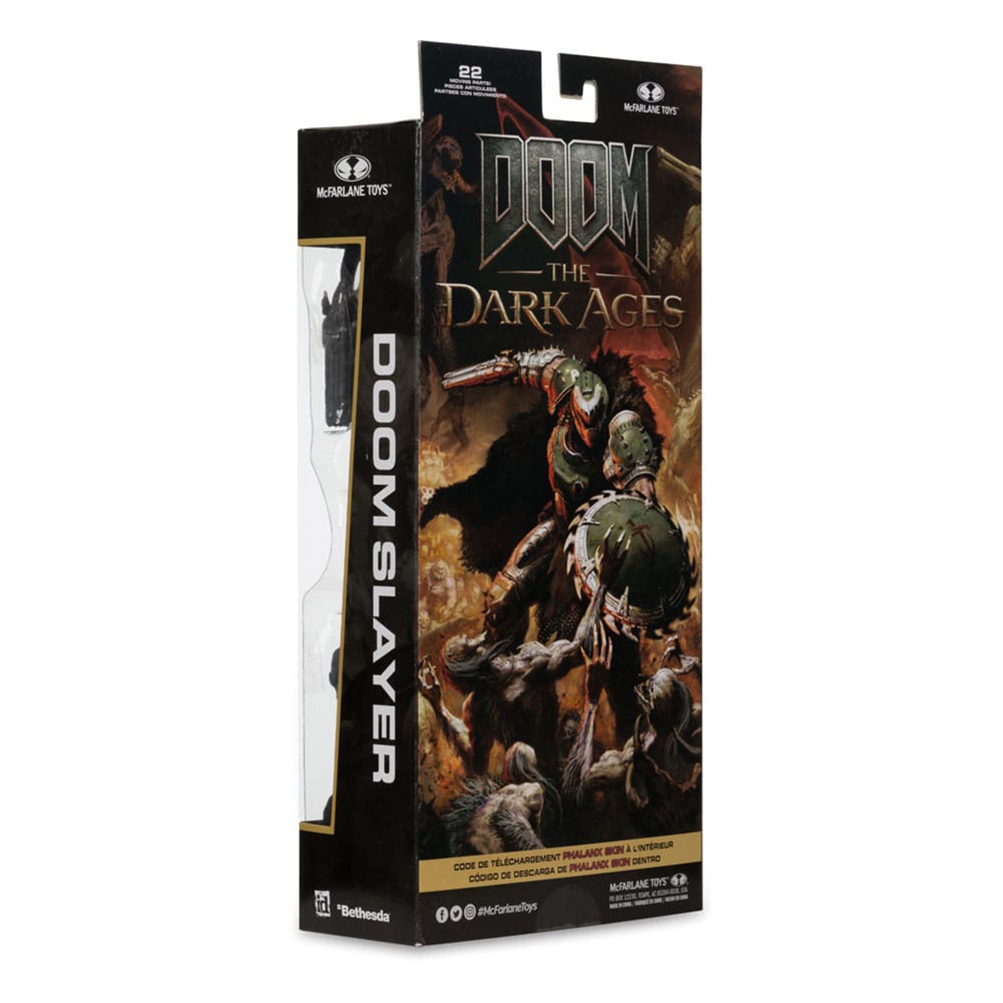 DOOM The Dark Ages Doom Slayer Phalanx Skin McFarlane Toys Figure 2025 18cm – Video Game Characters, McFarlane Toys, 18 cm, 2025, brand new collector item, Uncanny Collectibles Dublin Ireland