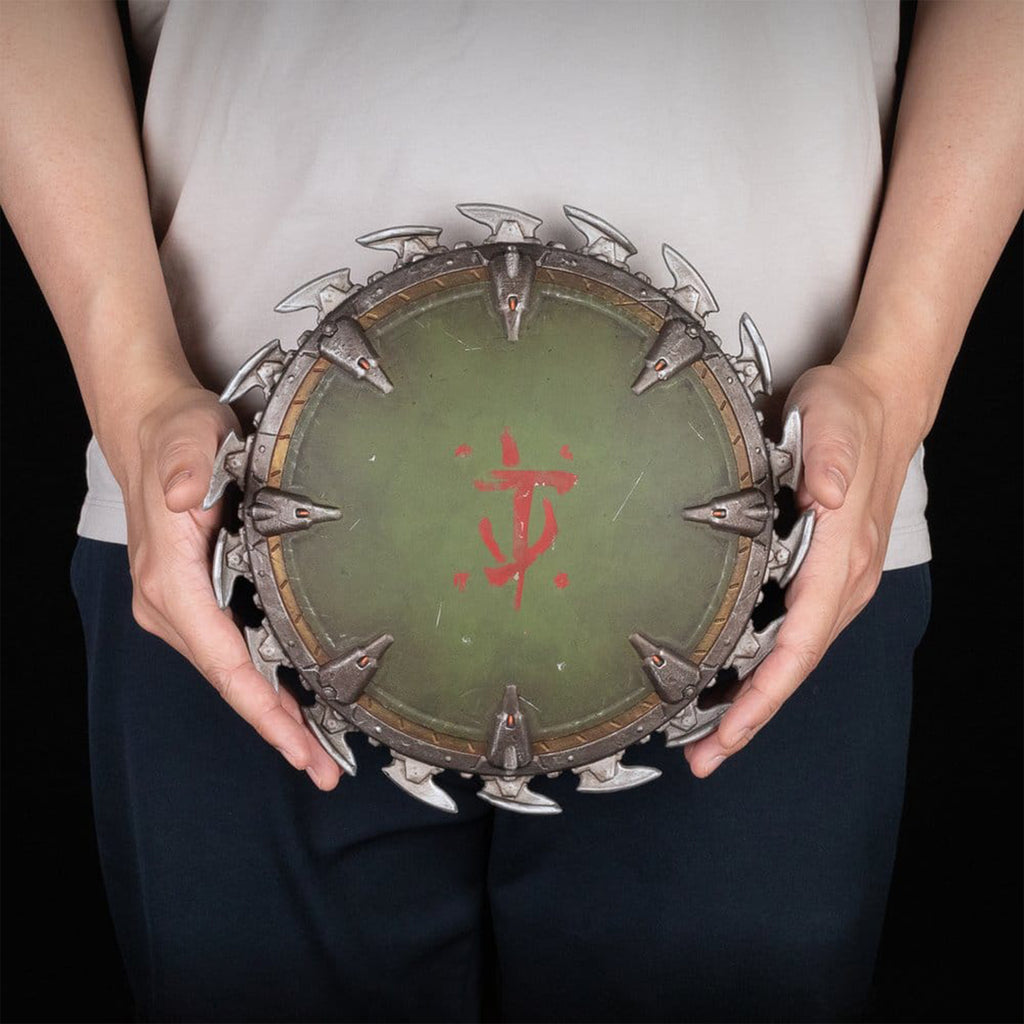 Doom The Dark Ages Shield Saw Wall Mount Dark Horse Collectibles – Video Game Characters, Dark Horse Collectibles, 25 cm, brand new collector item, Uncanny Collectibles Dublin Ireland