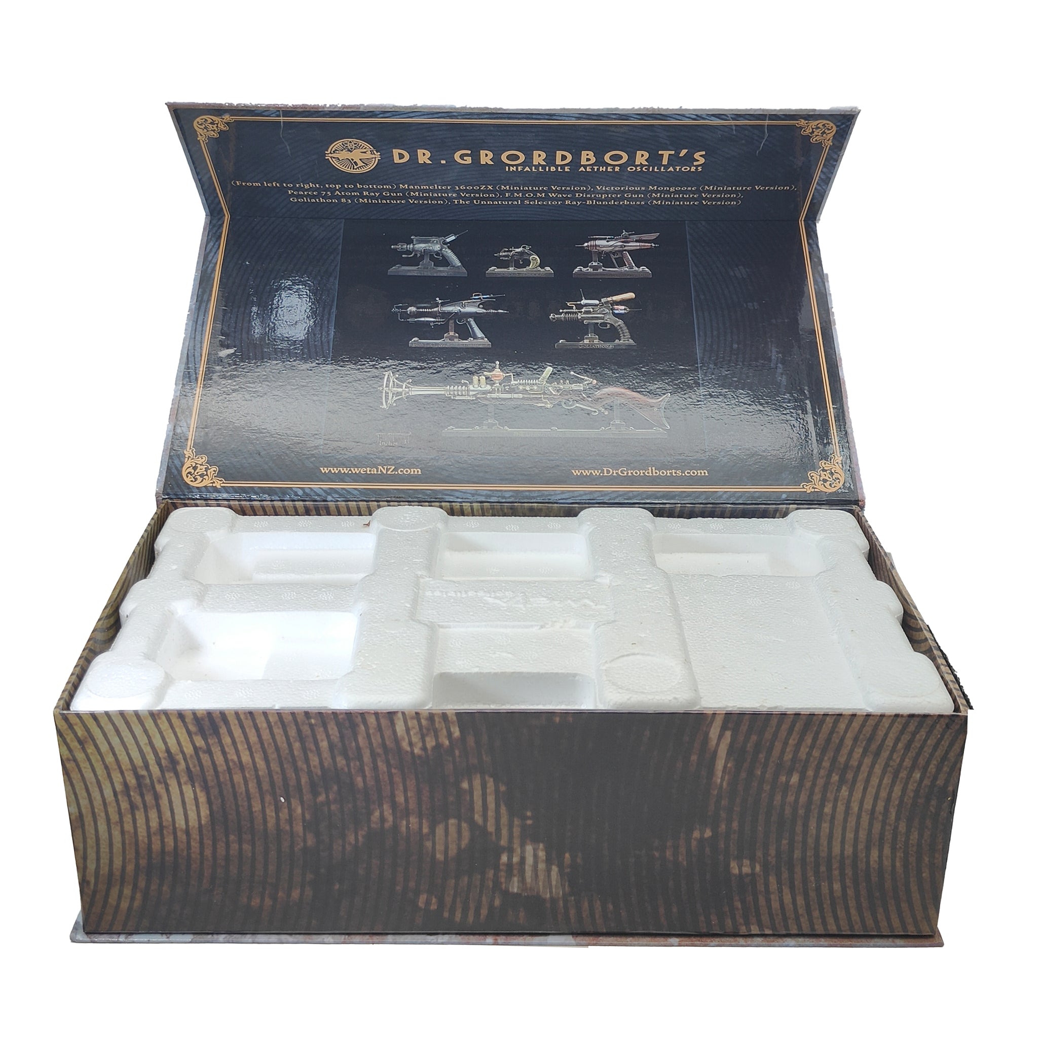 Dr Grordborts Unnatural Selector Ray Blunderbuss Miniature Version Weta Workshop 2009 – Movie Icons & Heroes, Weta, 28 cm, 2012, pre-owned collector piece, Uncanny Collectibles Dublin Ireland