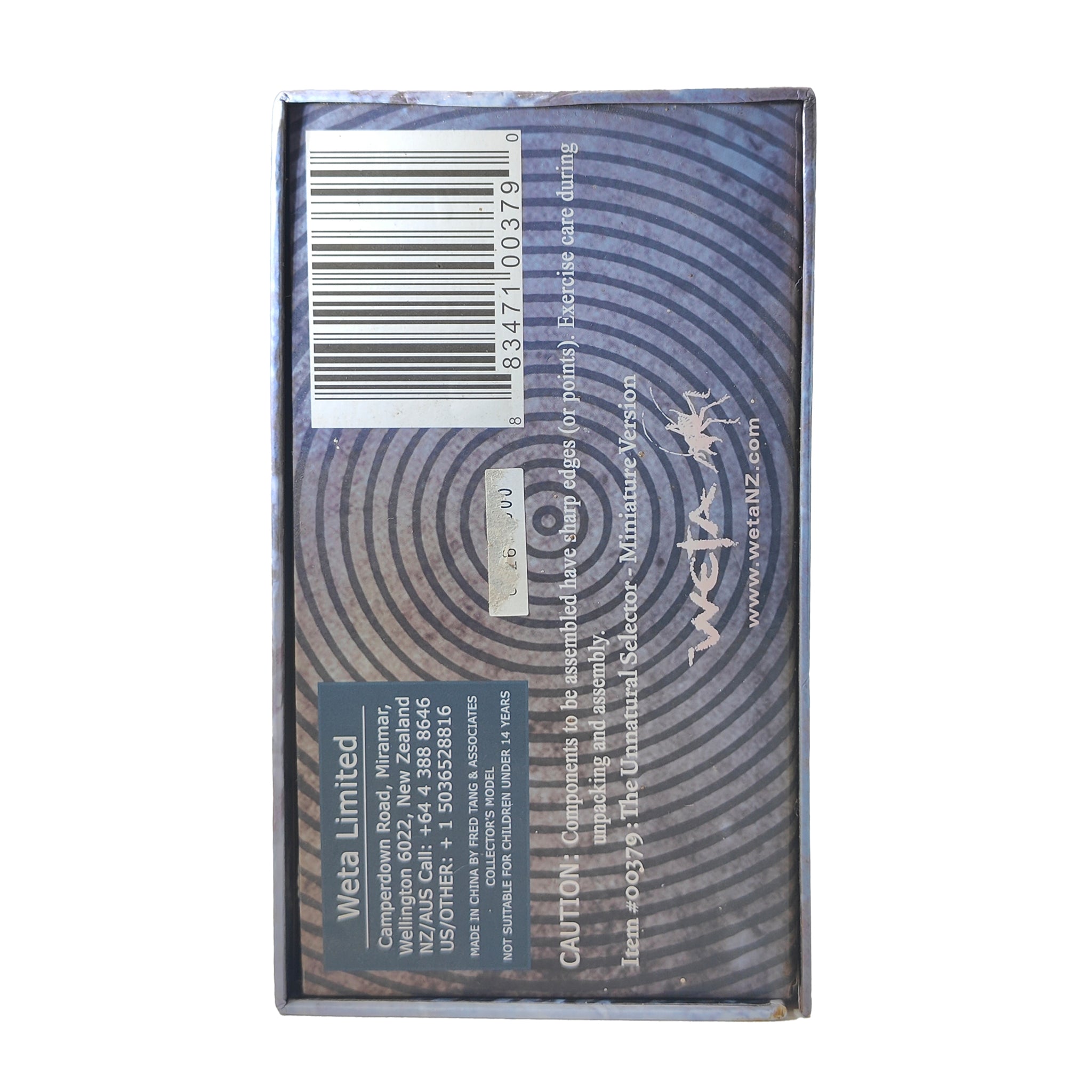 Dr Grordborts Unnatural Selector Ray Blunderbuss Miniature Version Weta Workshop 2009 – Movie Icons & Heroes, Weta, 28 cm, 2012, pre-owned collector piece, Uncanny Collectibles Dublin Ireland