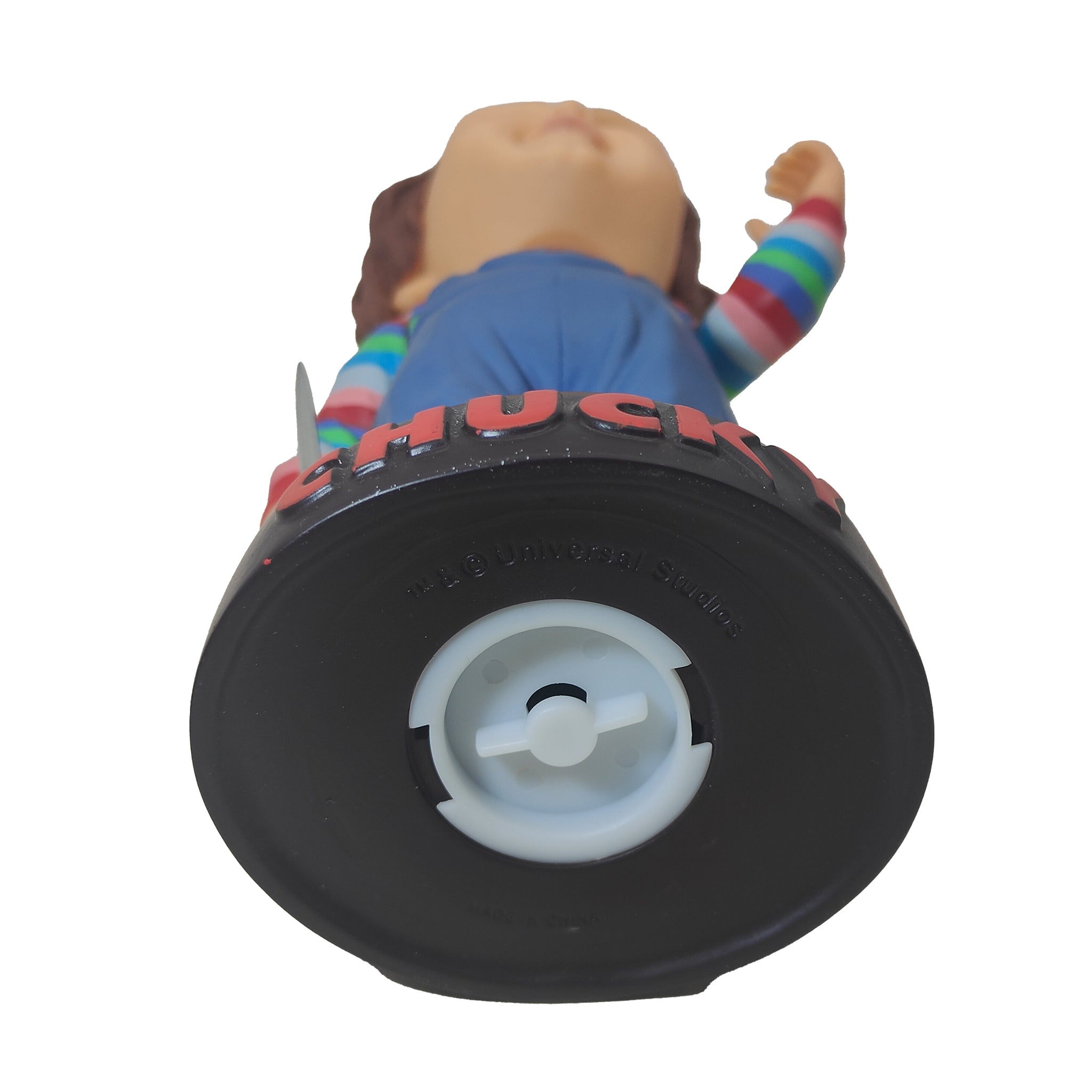 Dream Rush Childs Play 2 Chucky Good Guys Bobbing Head Coin Bank 2007 Japan Import