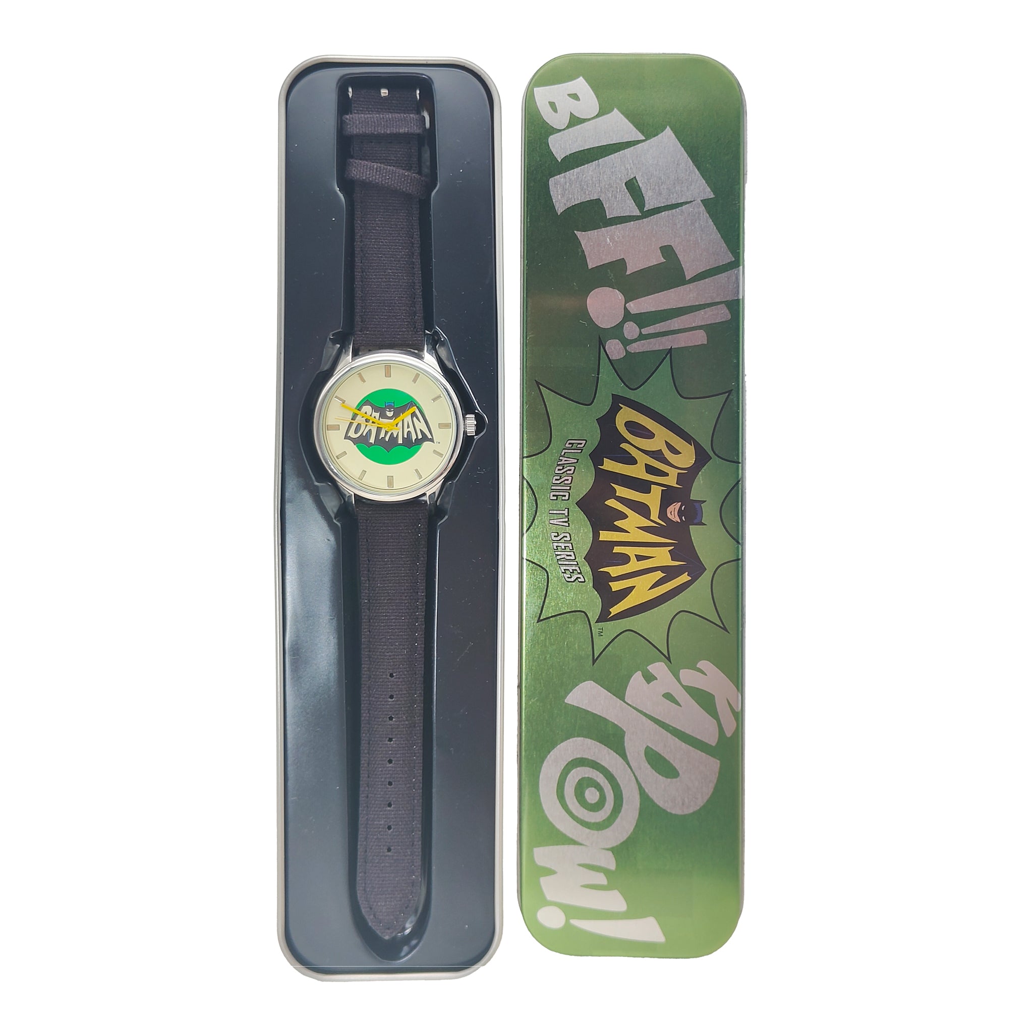 Eaglemoss DC Watch Collection Batman Classic TV Series Logo Watch – Batman, Vintage Brands, -, pre-owned collector piece, Uncanny Collectibles Dublin Ireland