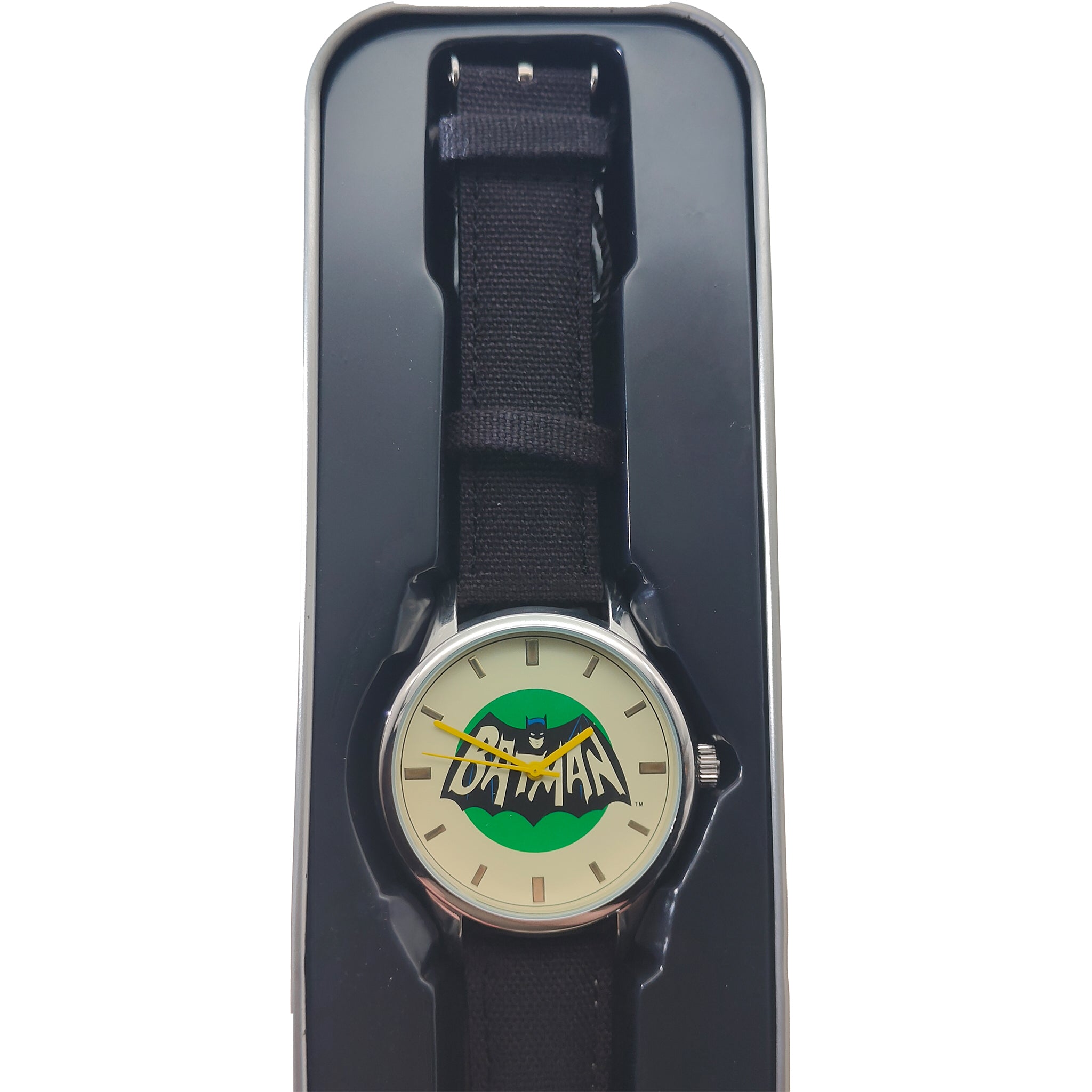 Eaglemoss DC Watch Collection Batman Classic TV Series Logo Watch – Batman, Vintage Brands, -, pre-owned collector piece, Uncanny Collectibles Dublin Ireland