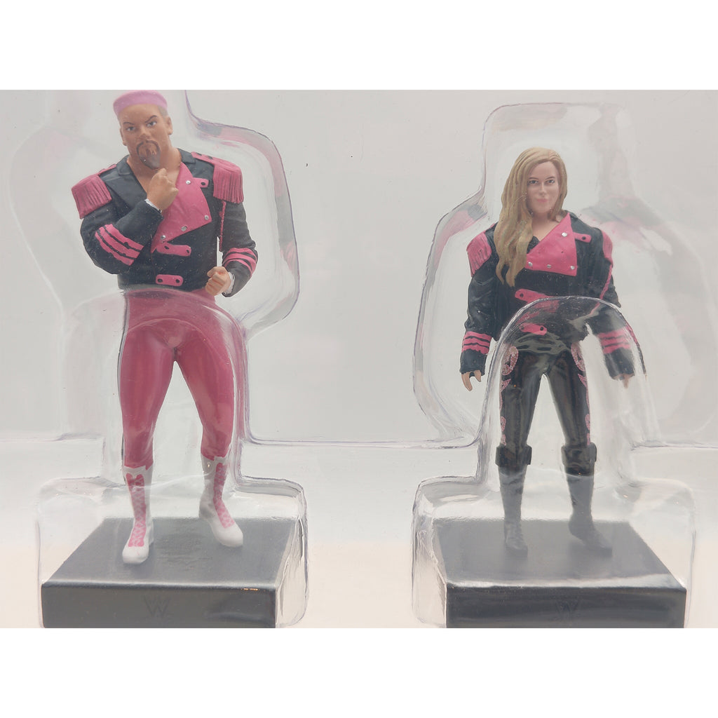 Eaglemoss Hero Collector Jim The Anvil Neidhart and Natalya WWE Figurines 2021 12cm – WWE, Vintage Brands, 12 cm, 2021, pre-owned collector piece, Uncanny Collectibles Dublin Ireland