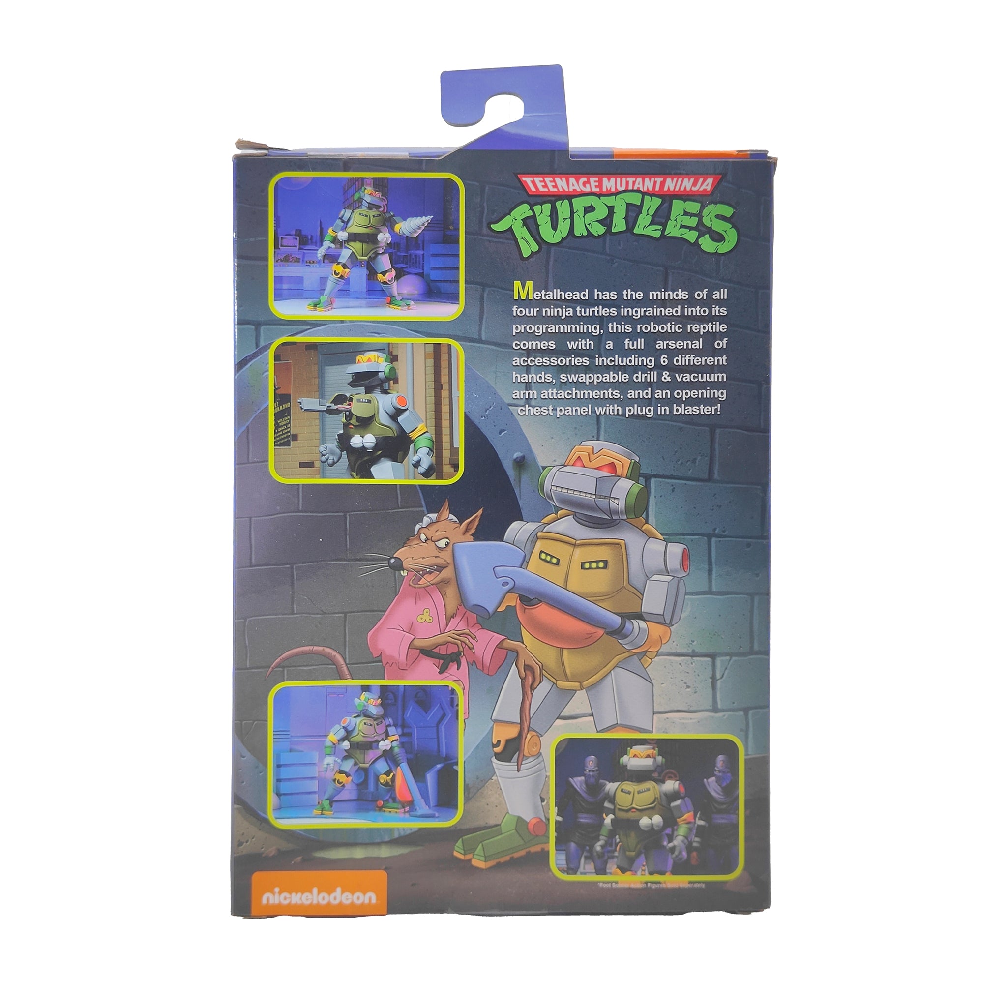 NECA Teenage Mutant Ninja Turtles The Mighty Metal Head Action Figure 2020 18cm – Teenage Mutant Ninja Turtles, NECA, 18 cm, 2020, pre-owned collector piece, Uncanny Collectibles Dublin Ireland