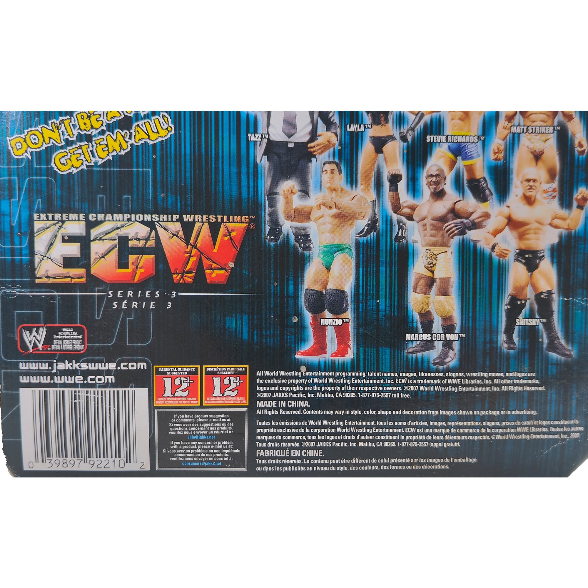 Edge Ruthless Aggression Series 29 Jakks Pacific Action Figure 2007 18cm