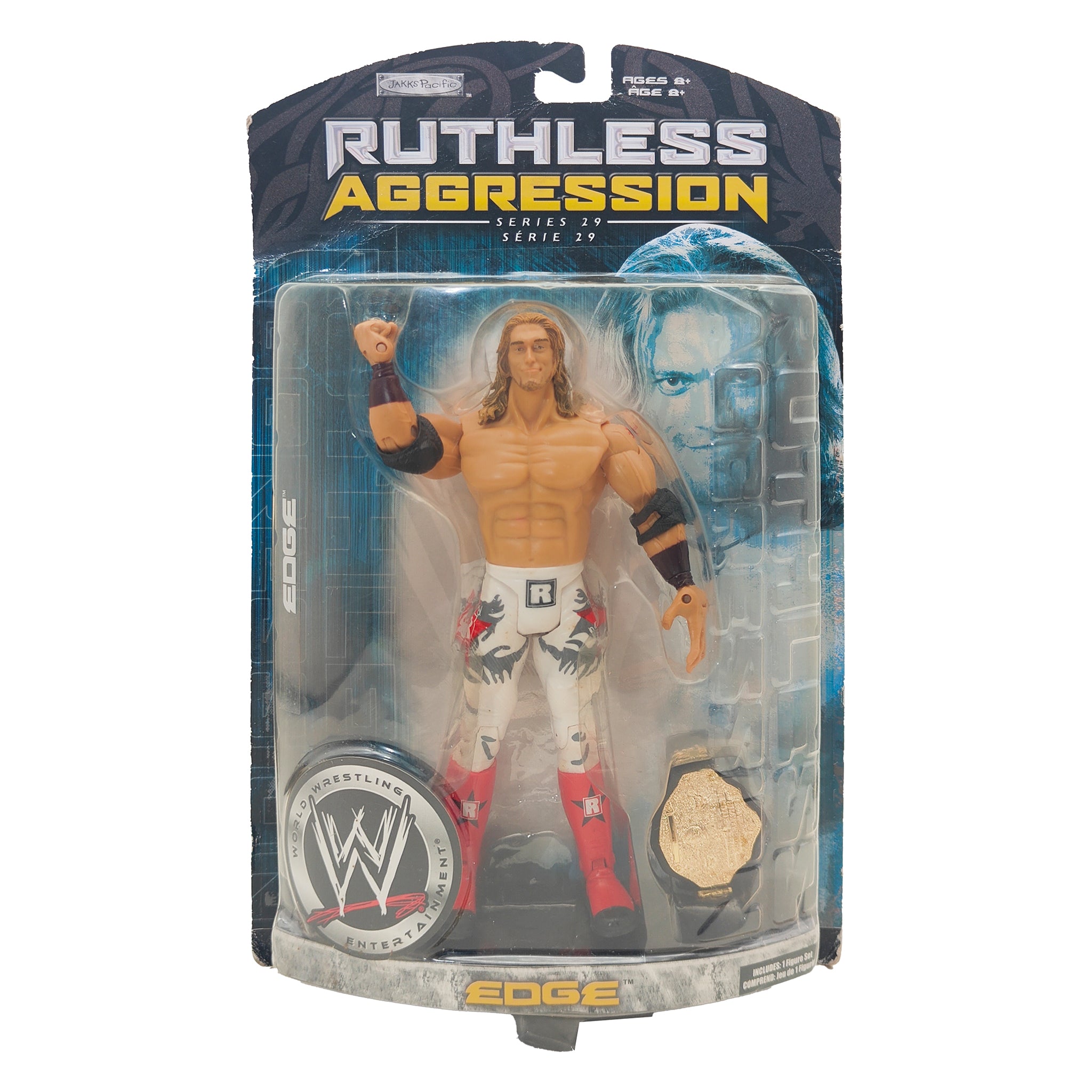 Edge Ruthless Aggression Series 29 Jakks Pacific Action Figure 2007 18cm – WWE, JAKKS Pacific, 18 cm, 2007, pre-owned collector piece, Uncanny Collectibles Dublin Ireland