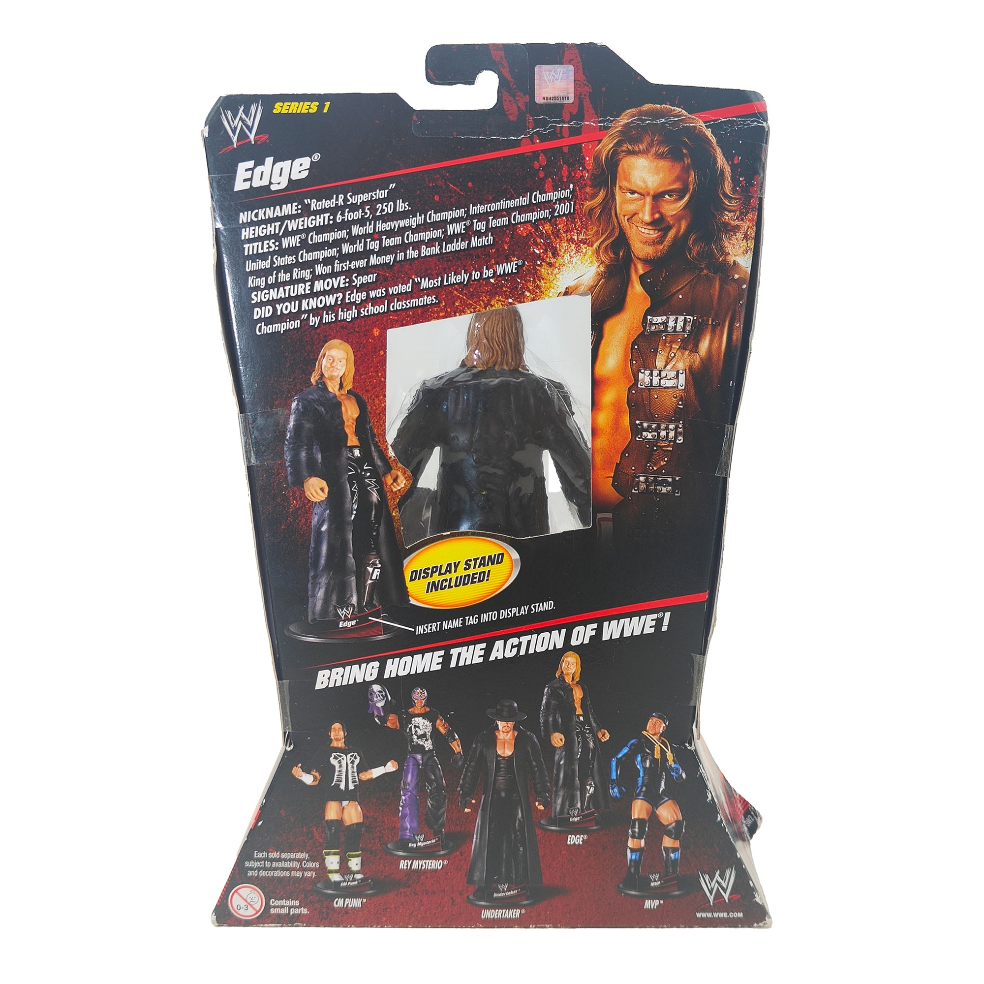 Edge WWE Elite Collection Series 1 Jakks Pacific Action Figure 2010 18cm