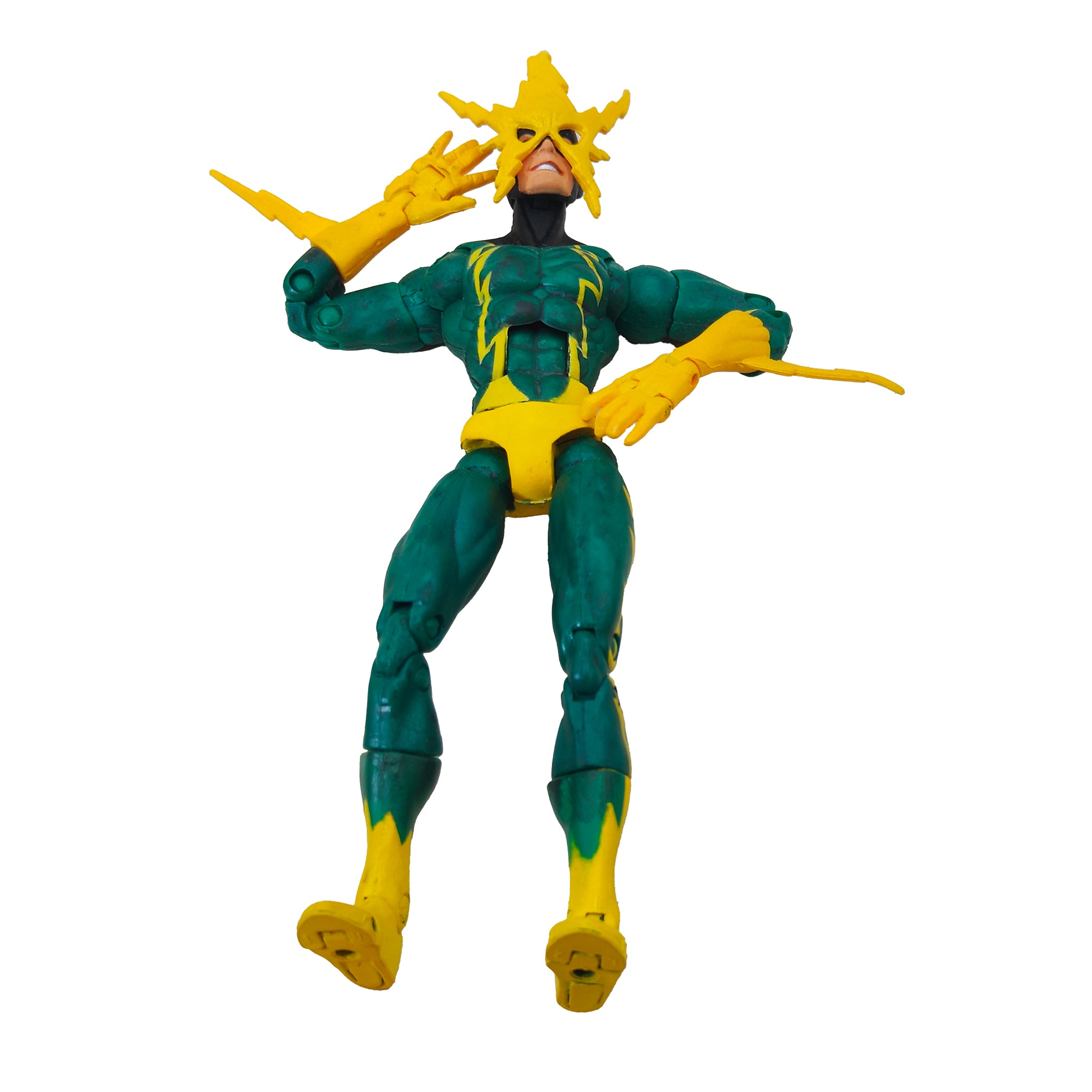 Electro From Spider-Man vs Sinister 6 Box Set Marvel Legends Toy Biz 2004 15cm – Spider-Man, Toy Biz, 15 cm, 2004, pre-owned collector piece, Uncanny Collectibles Dublin Ireland