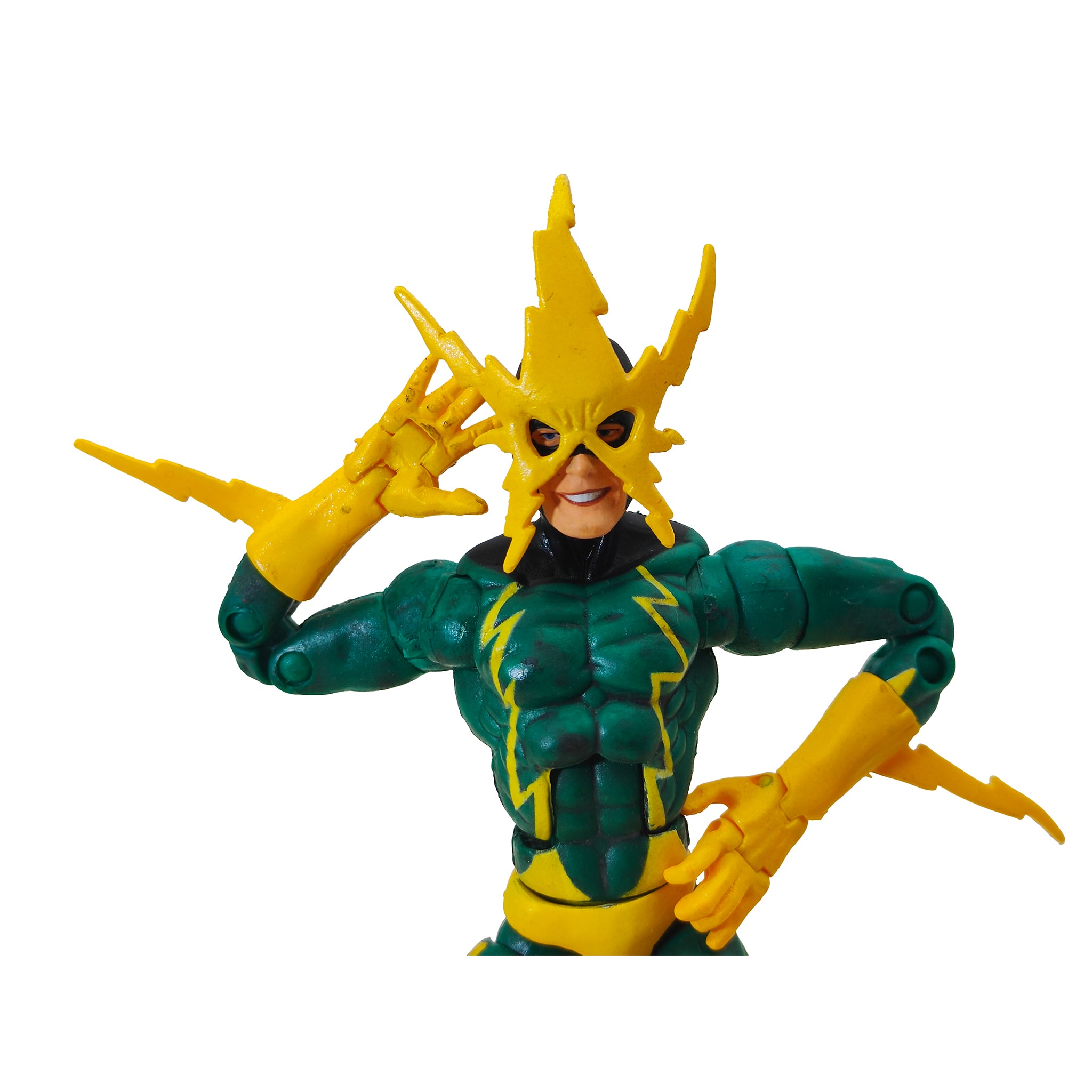 Electro From Spider-Man vs Sinister 6 Box Set Marvel Legends Toy Biz 2004 15cm – Spider-Man, Toy Biz, 15 cm, 2004, pre-owned collector piece, Uncanny Collectibles Dublin Ireland