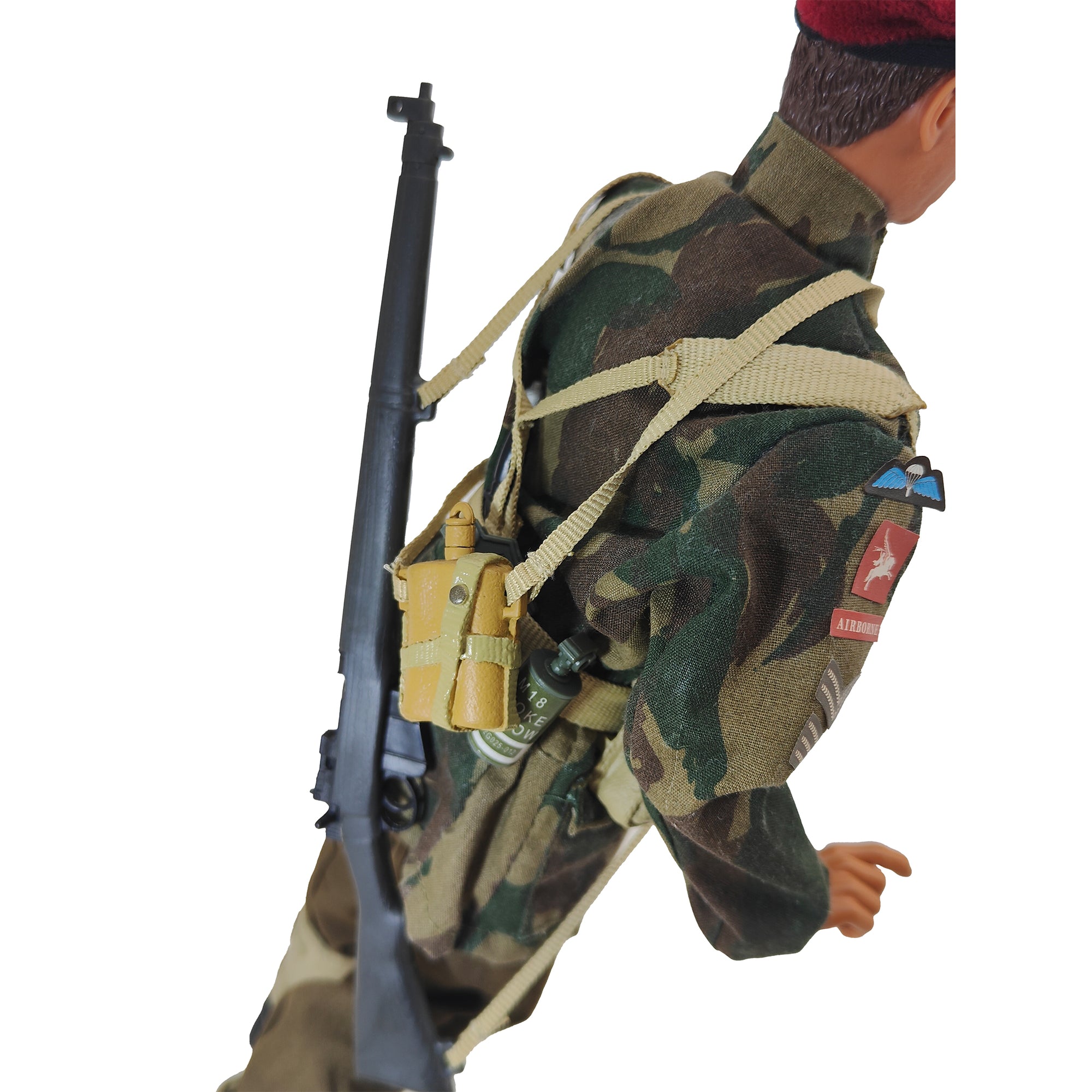 Elite Force WWII British Airborne Red Devil 1:6 Scale Blue Box Toys Action Figure 2002 30cm