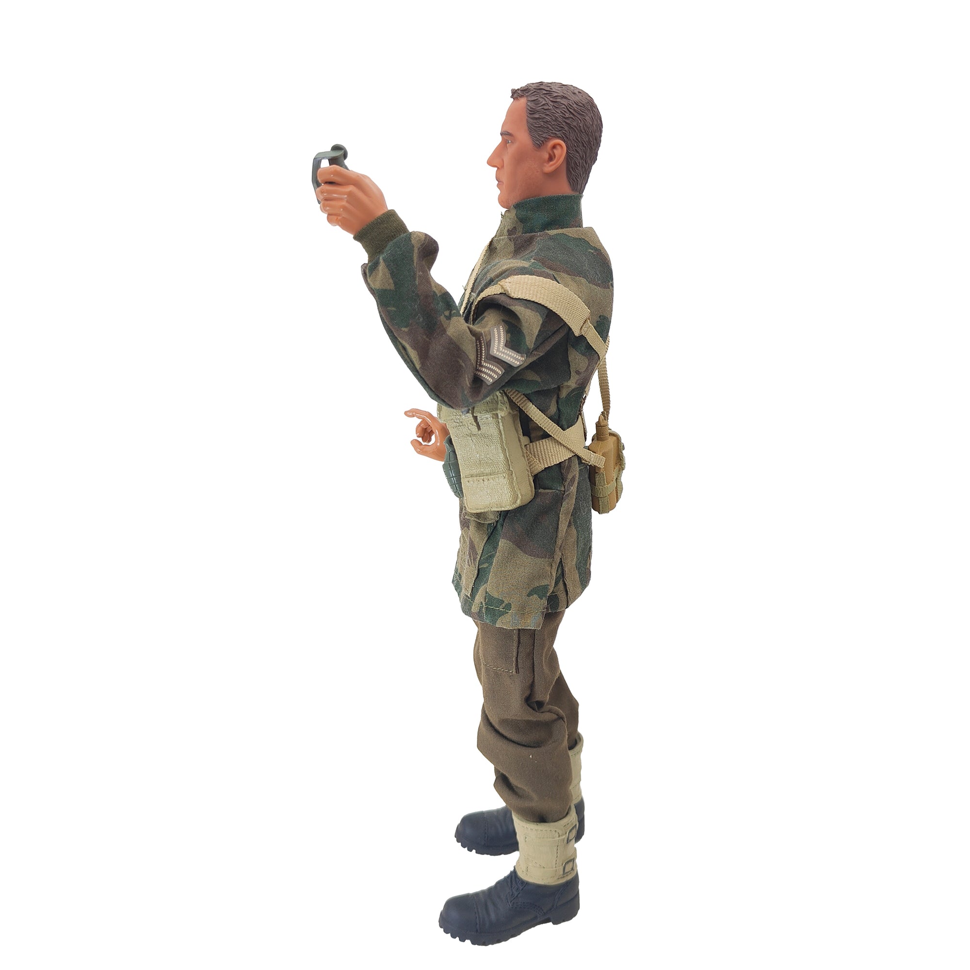 Elite Force WWII British Airborne Red Devil 1:6 Scale Blue Box Toys Action Figure 2002 30cm