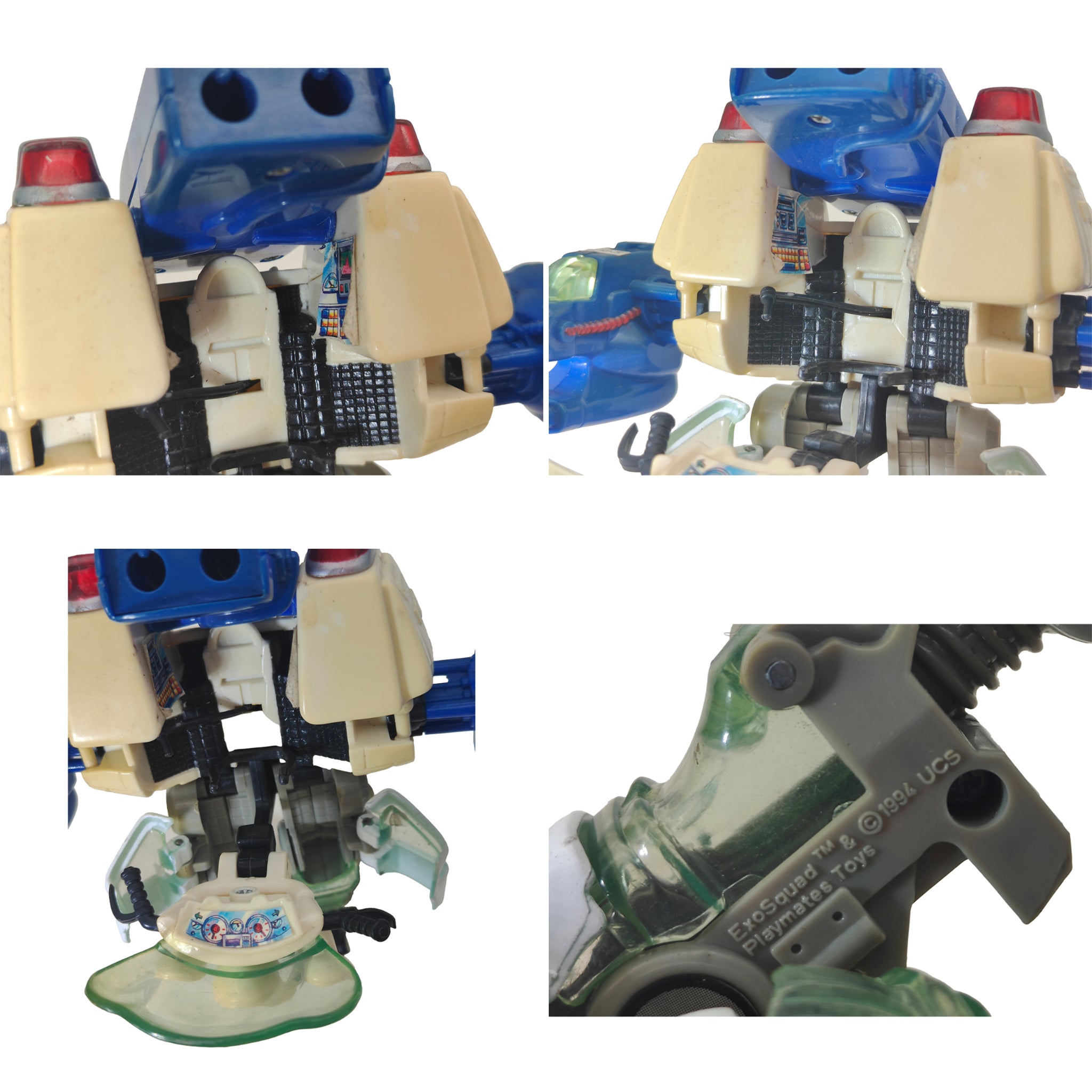 Exo Squad Vintage E Frame Bundle Playmates Action Figures – TV Icons & Heroes, Playmates Toys, 13 cm, pre-owned collector piece, Uncanny Collectibles Dublin Ireland