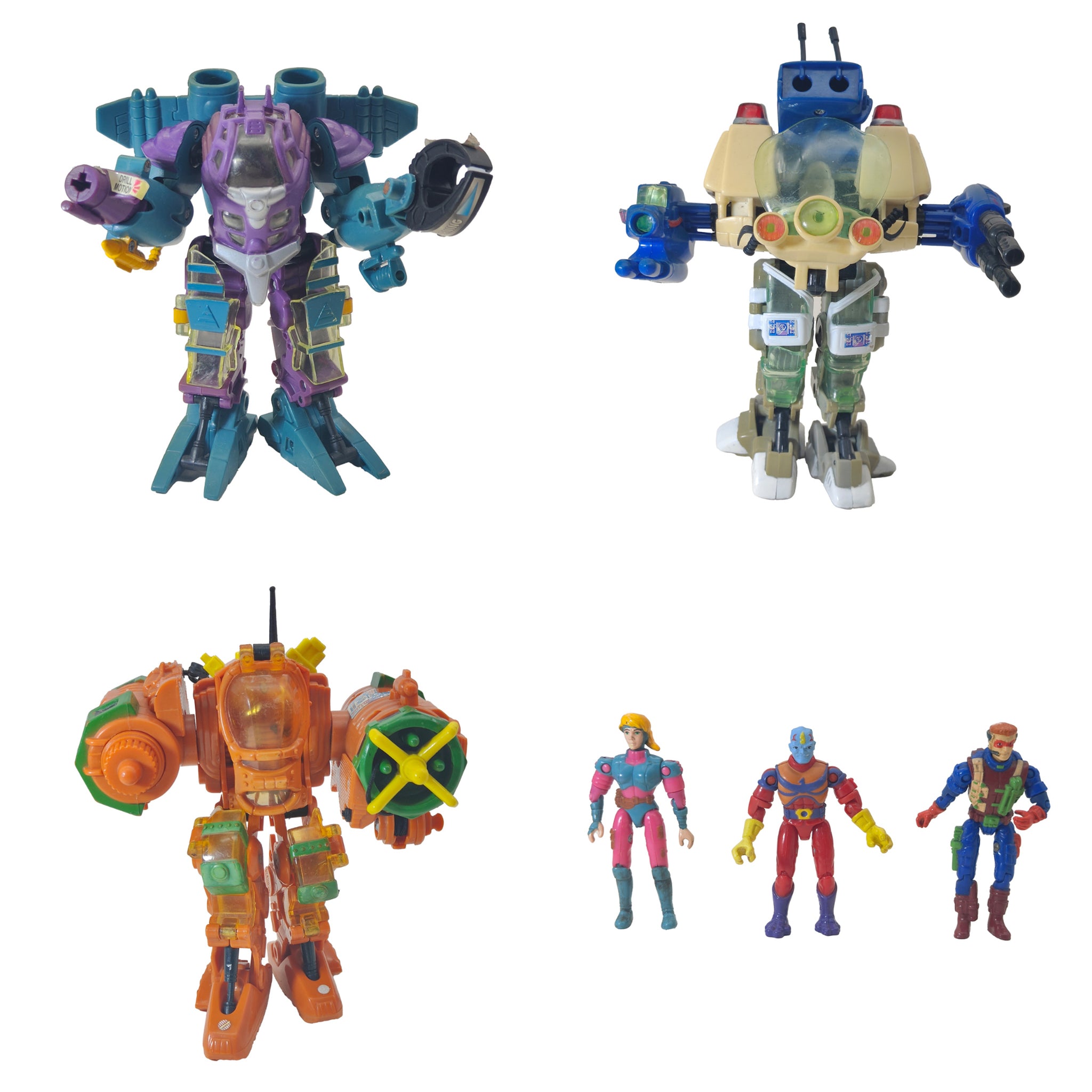 Exo Squad Vintage E Frame Bundle Playmates Action Figures