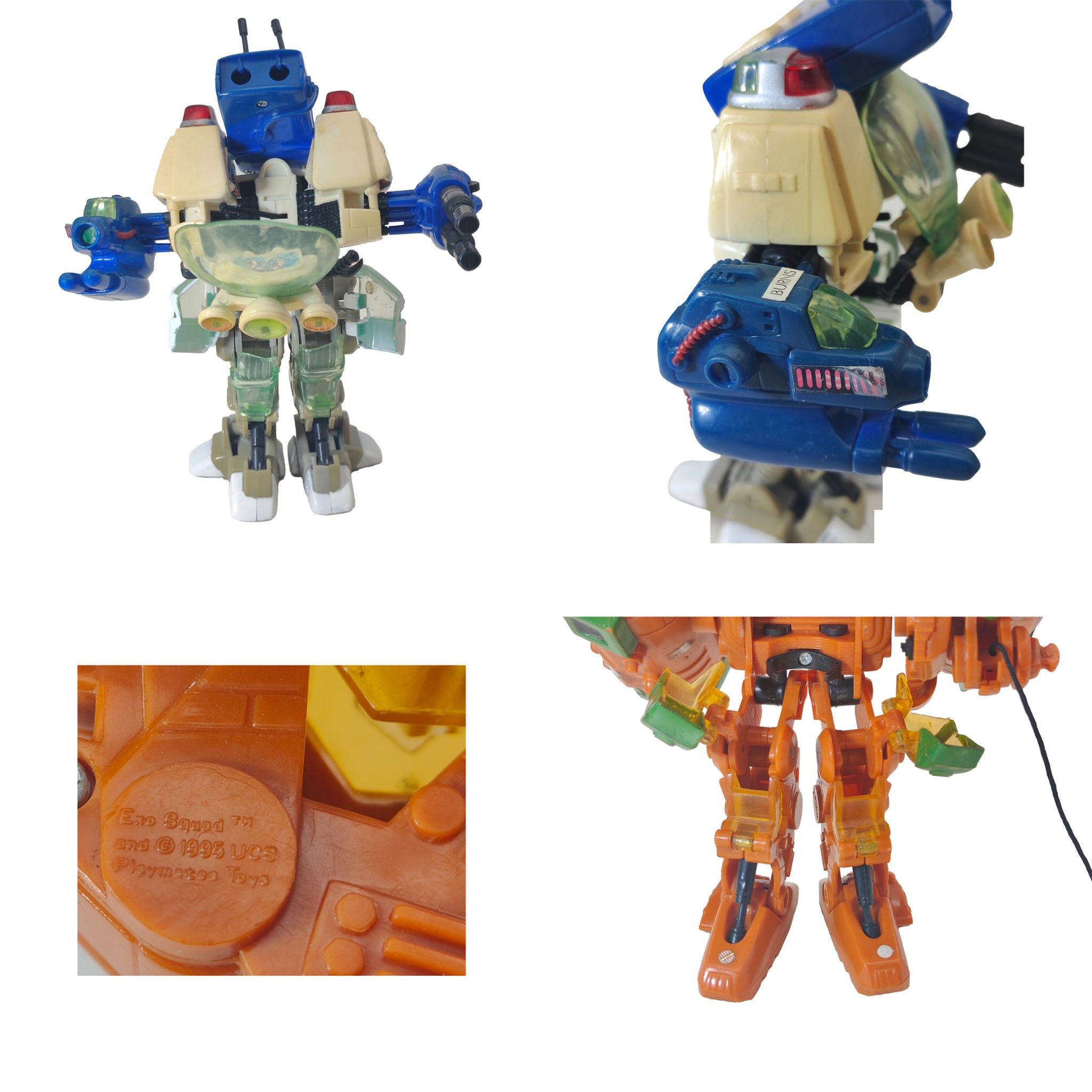 Exo Squad Vintage E Frame Bundle Playmates Action Figures – TV Icons & Heroes, Playmates Toys, 13 cm, pre-owned collector piece, Uncanny Collectibles Dublin Ireland