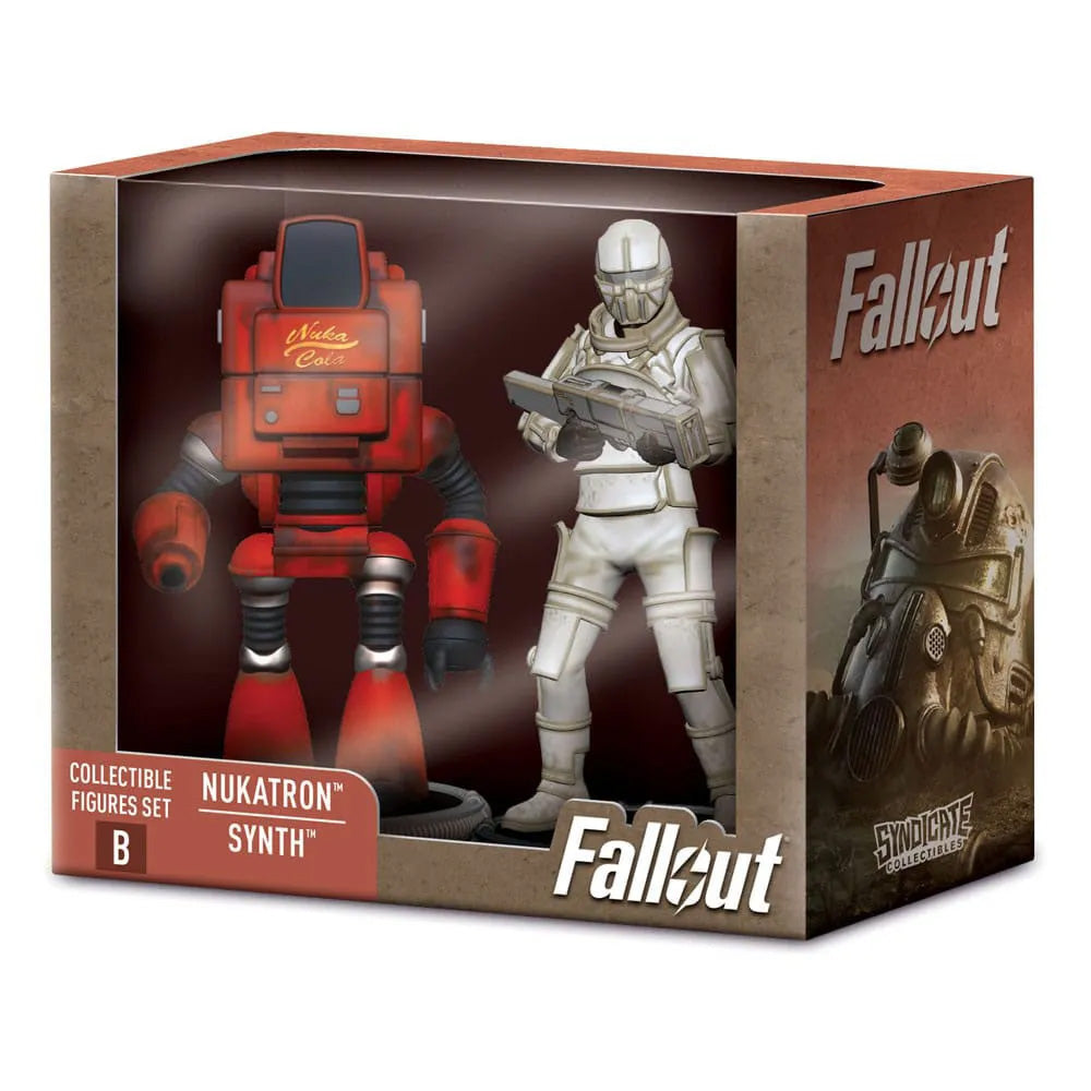 Buy Fallout Nukatron Amp Synth Syndicate Collectibles 7 Cm Mini Figure 2 Pack collectible online at Uncanny Collectibles