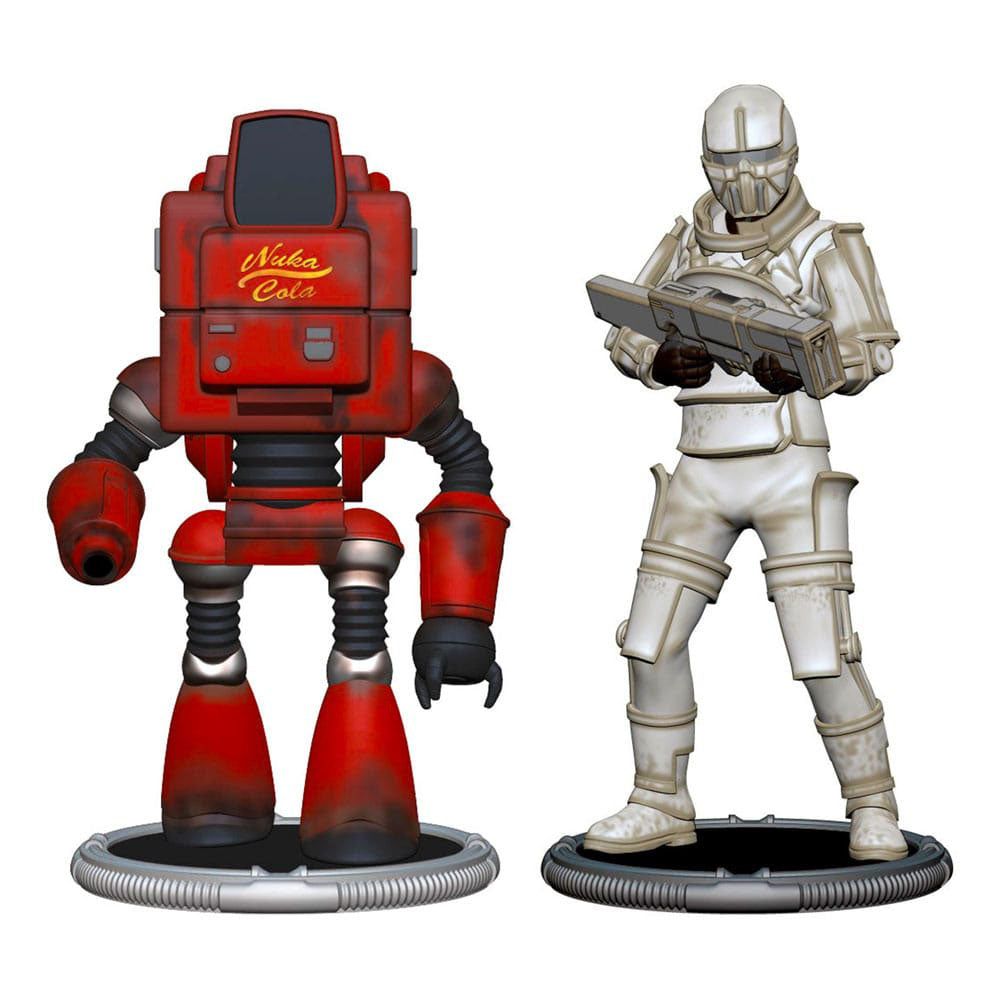 Buy Fallout Nukatron Amp Synth Syndicate Collectibles 7 Cm Mini Figure 2 Pack collectible online at Uncanny Collectibles