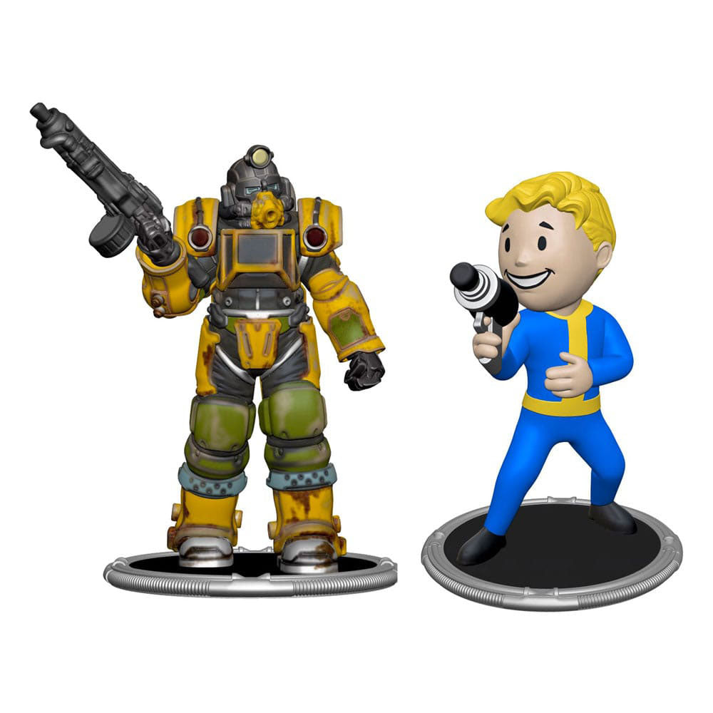 Buy Fallout Excavator Power Armor Amp Gun Vault Boy Syndicate Collectibles 7 Cm Mini Figure 2 Pack collectible online at Uncanny Collectibles