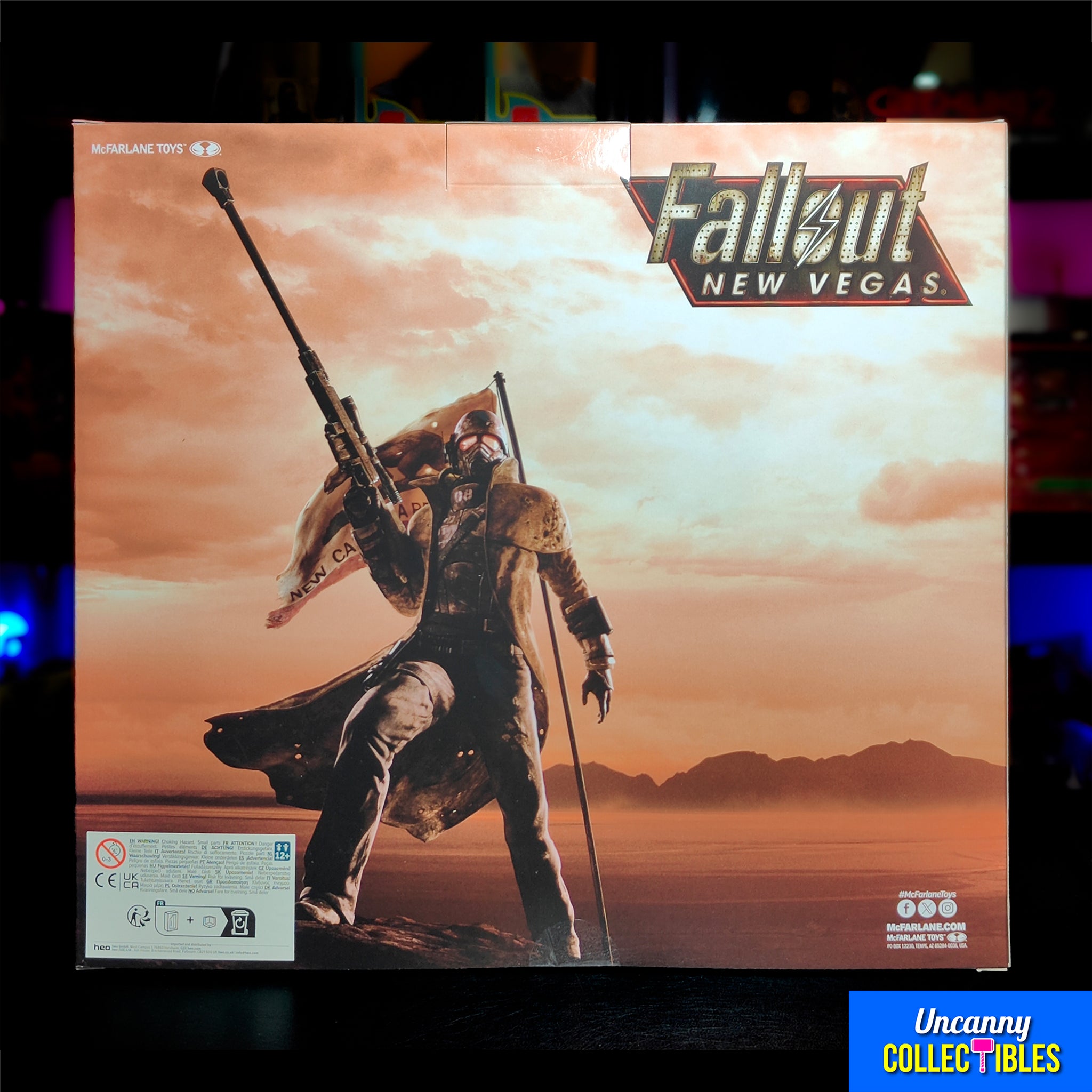 Fallout New Vegas Riot Ranger Armor And Benny Survivor McFarlane Toys Action Figure 2 Pack 2025 18cm – Fallout, McFarlane Toys, 18 cm, 2025, brand new collector item, Uncanny Collectibles Dublin Ireland